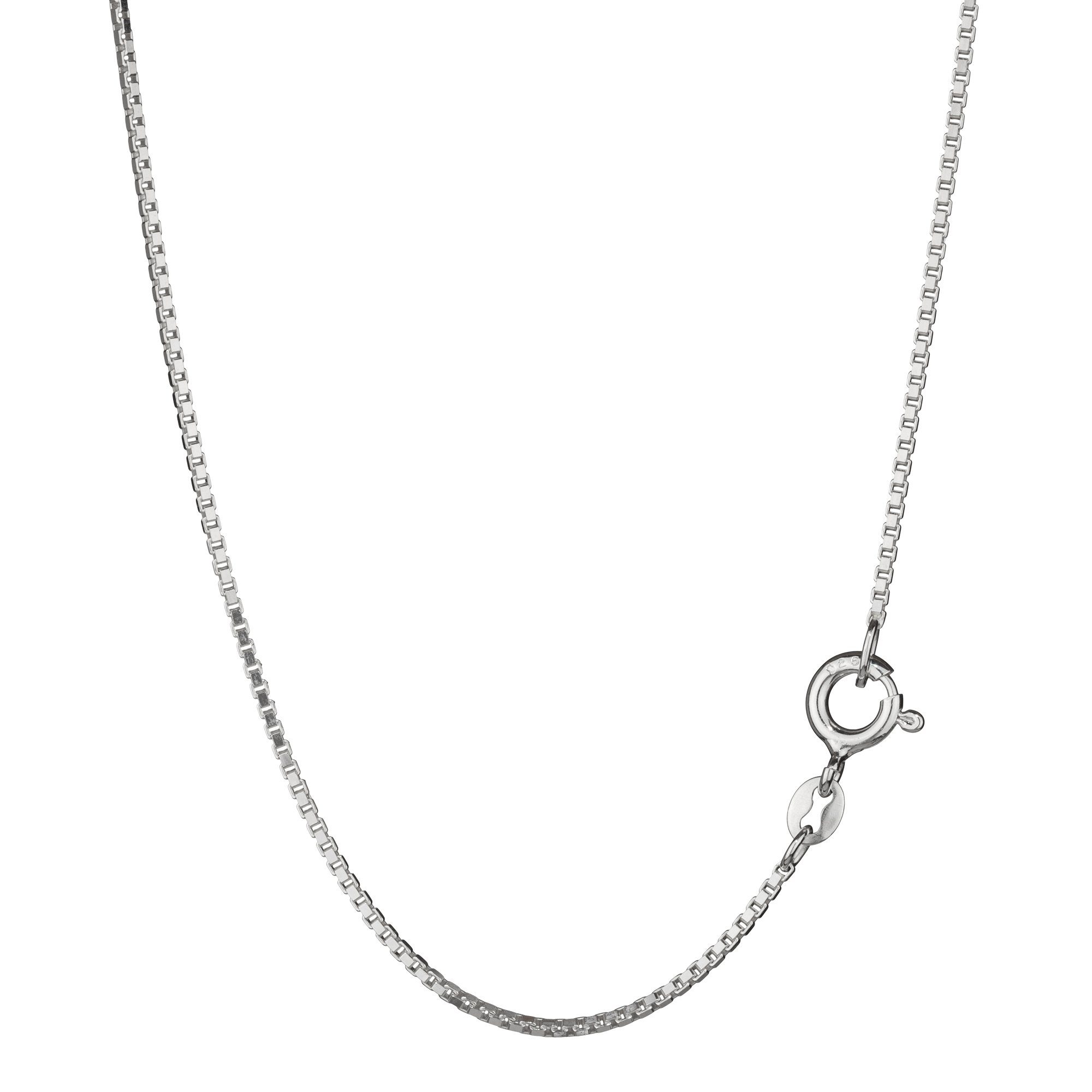 NKlaus Silberkette 40cm Venezianerkette diamantiert 925 günstig online kaufen