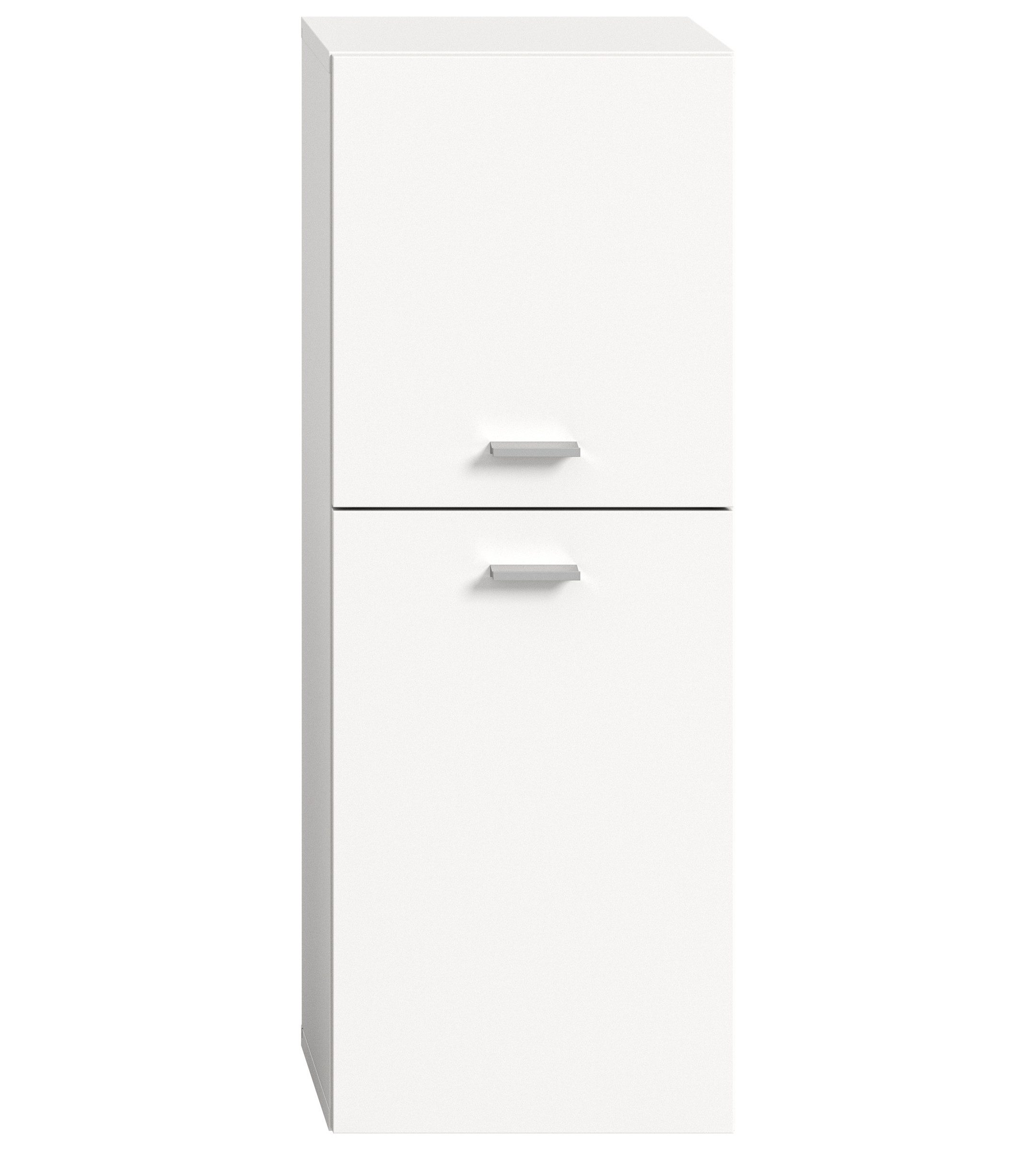 xonox.home Hochschrank in Weiß - 30x80x29cm (BxHxT)