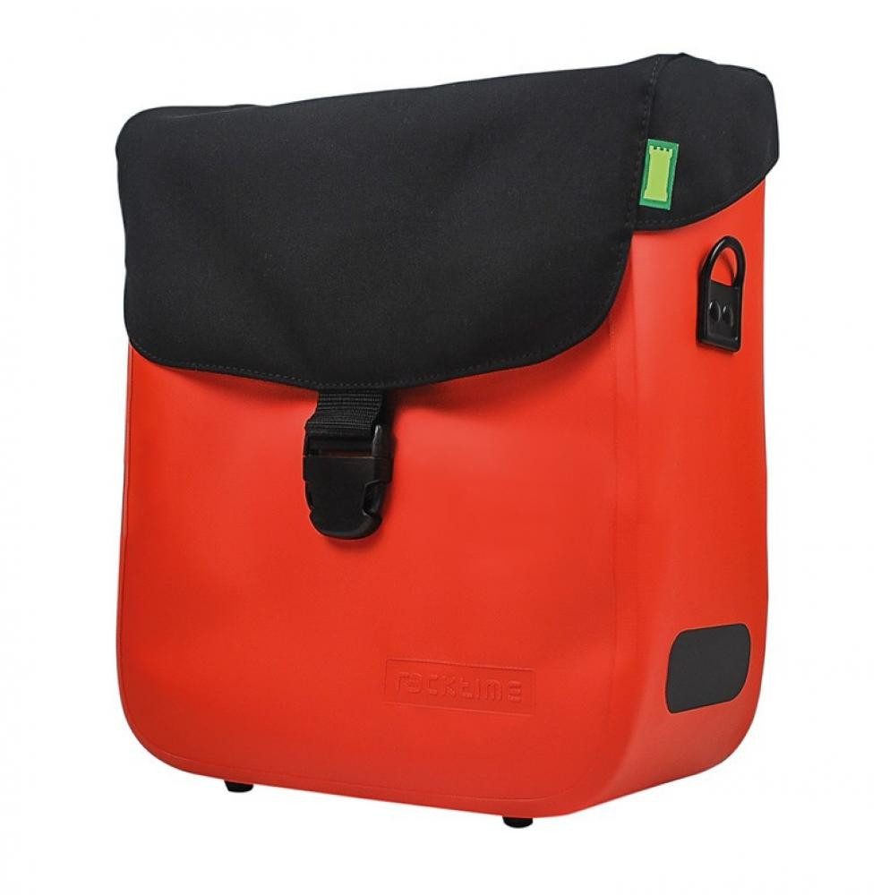 racktime Fahrradtasche Racktime Seitentasche Tommy lavaorange onyxschwarz