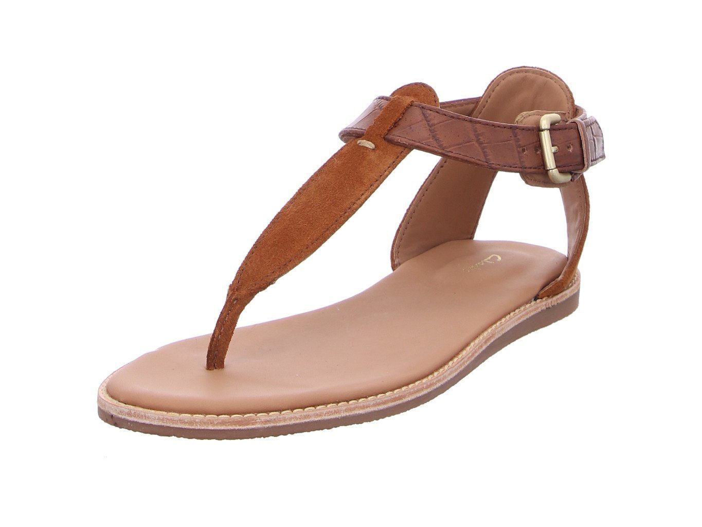 Clarks Karsea Post Tan Sandale