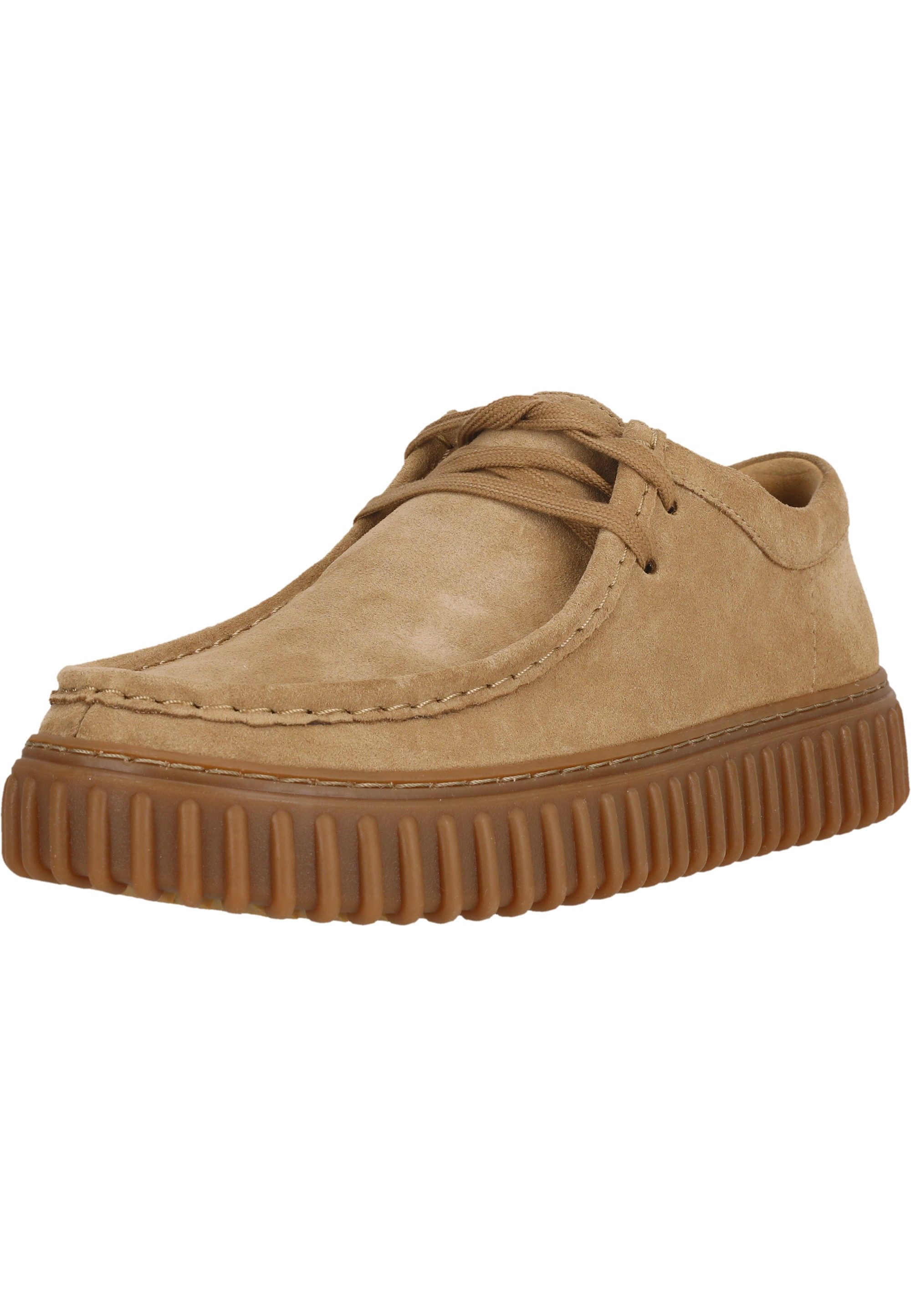 Clarks Torhill Lo Mokassin mit großer gerippter Außensohle