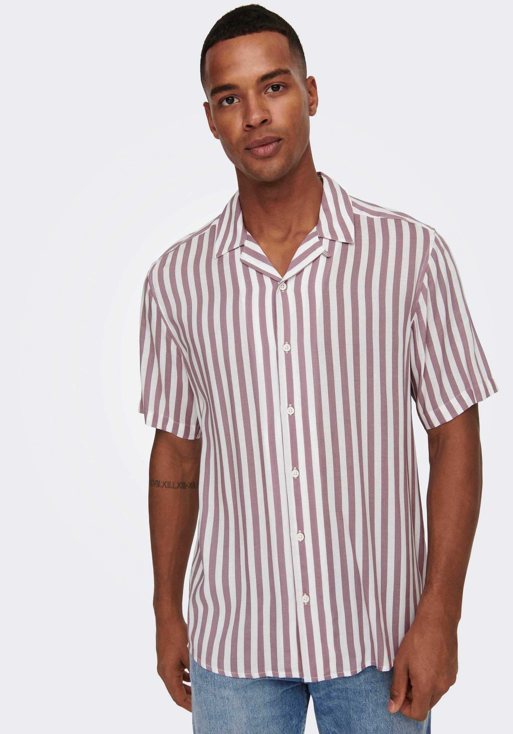 Kurzarmhemd ONSWAYNE LIFE SS VISCOSE