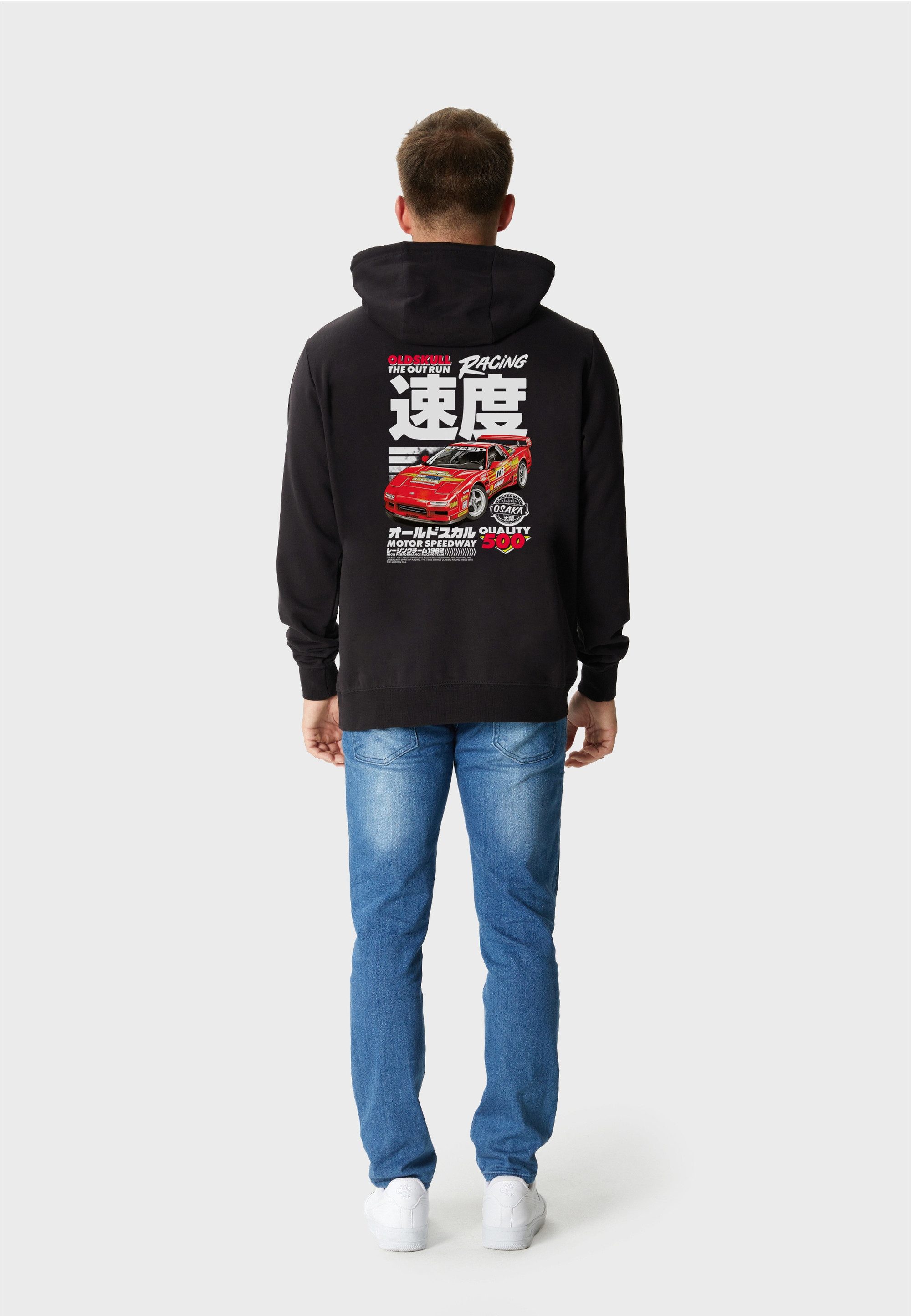 Oldskull Kapuzensweatshirt Asian Flashback Racer Logo günstig online kaufen