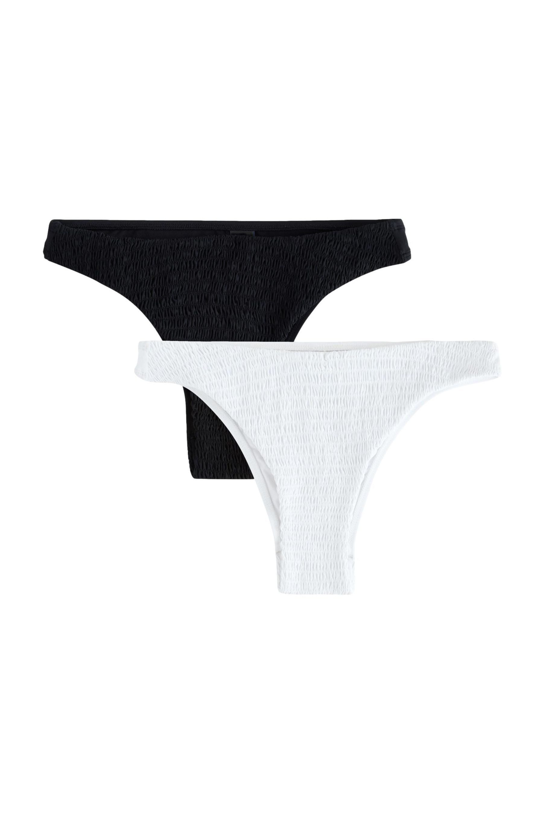 Next Bikini-Hose Brazilian-Bikinihosen mit hohem Bein, 2er-Pack (2-St) günstig online kaufen