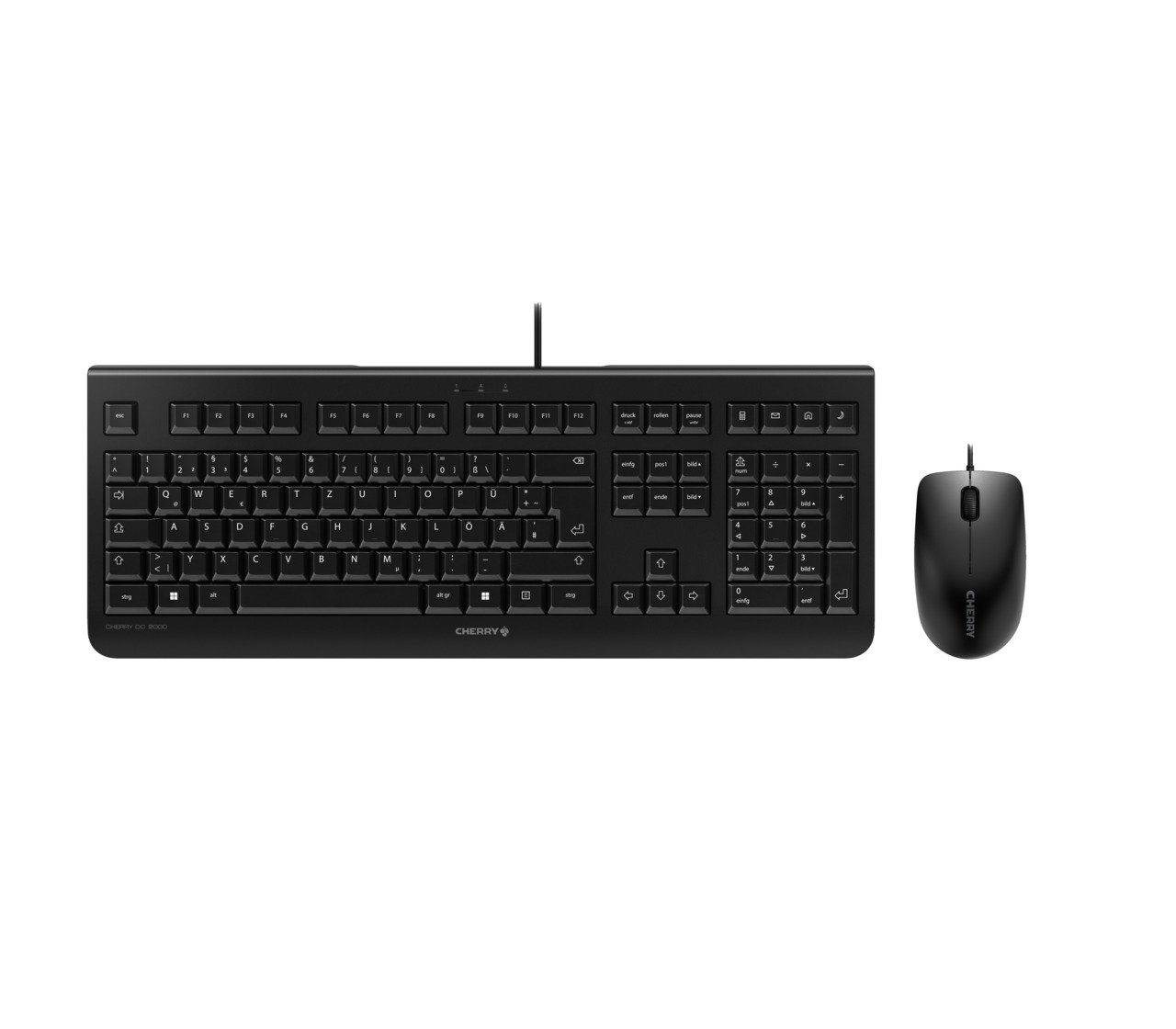 Cherry DC 2000 Tastatur- und Maus-Set, (Set)