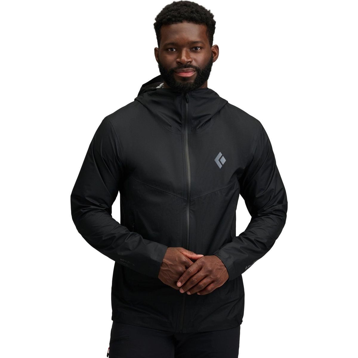 Black Diamond Hardshelljacke M Deploy 3L Shell Ultraleichte, wasser- und windabweisende Jacke für Herren, ideal für
