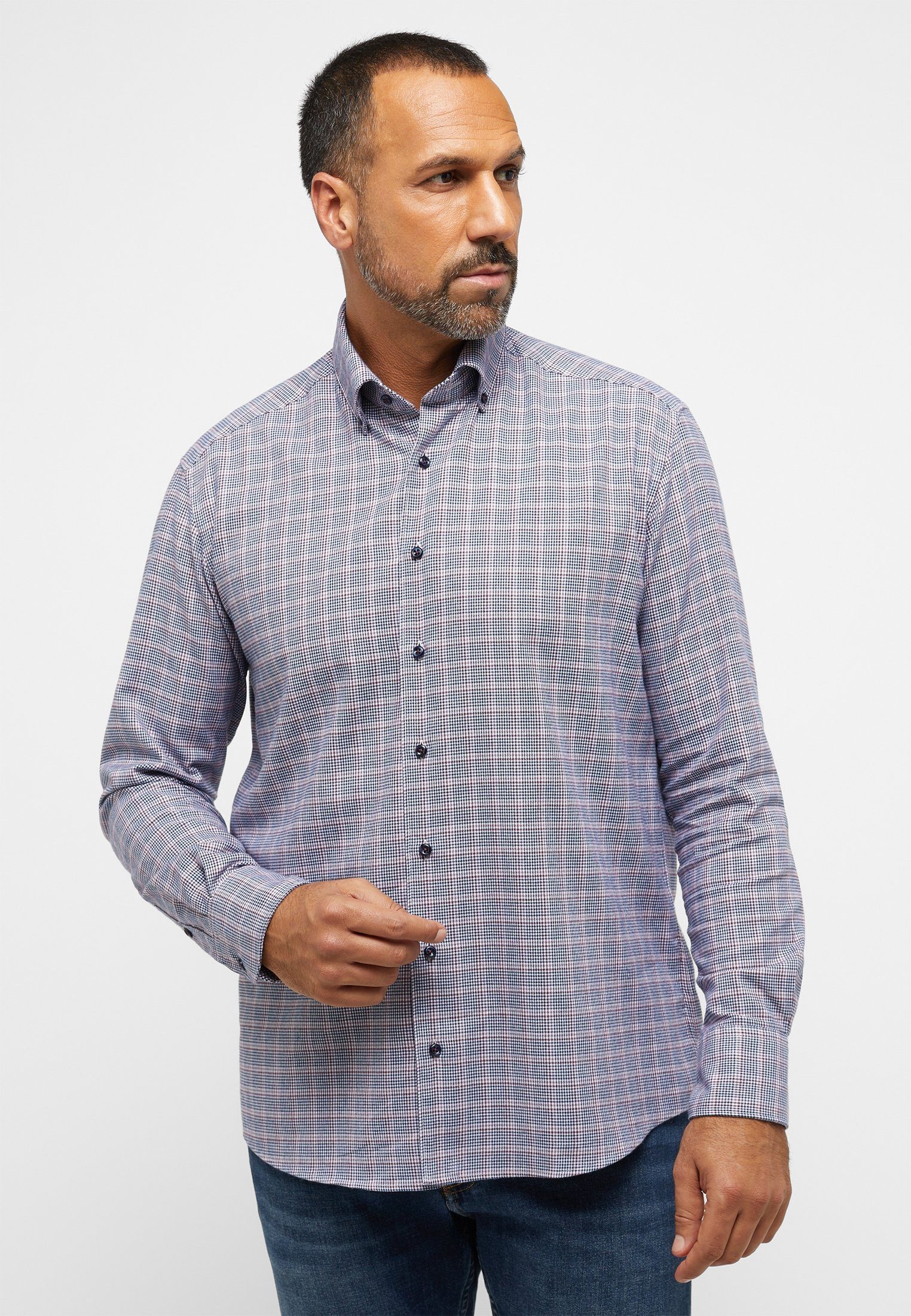 Eterna Langarmhemd COMFORT FIT günstig online kaufen