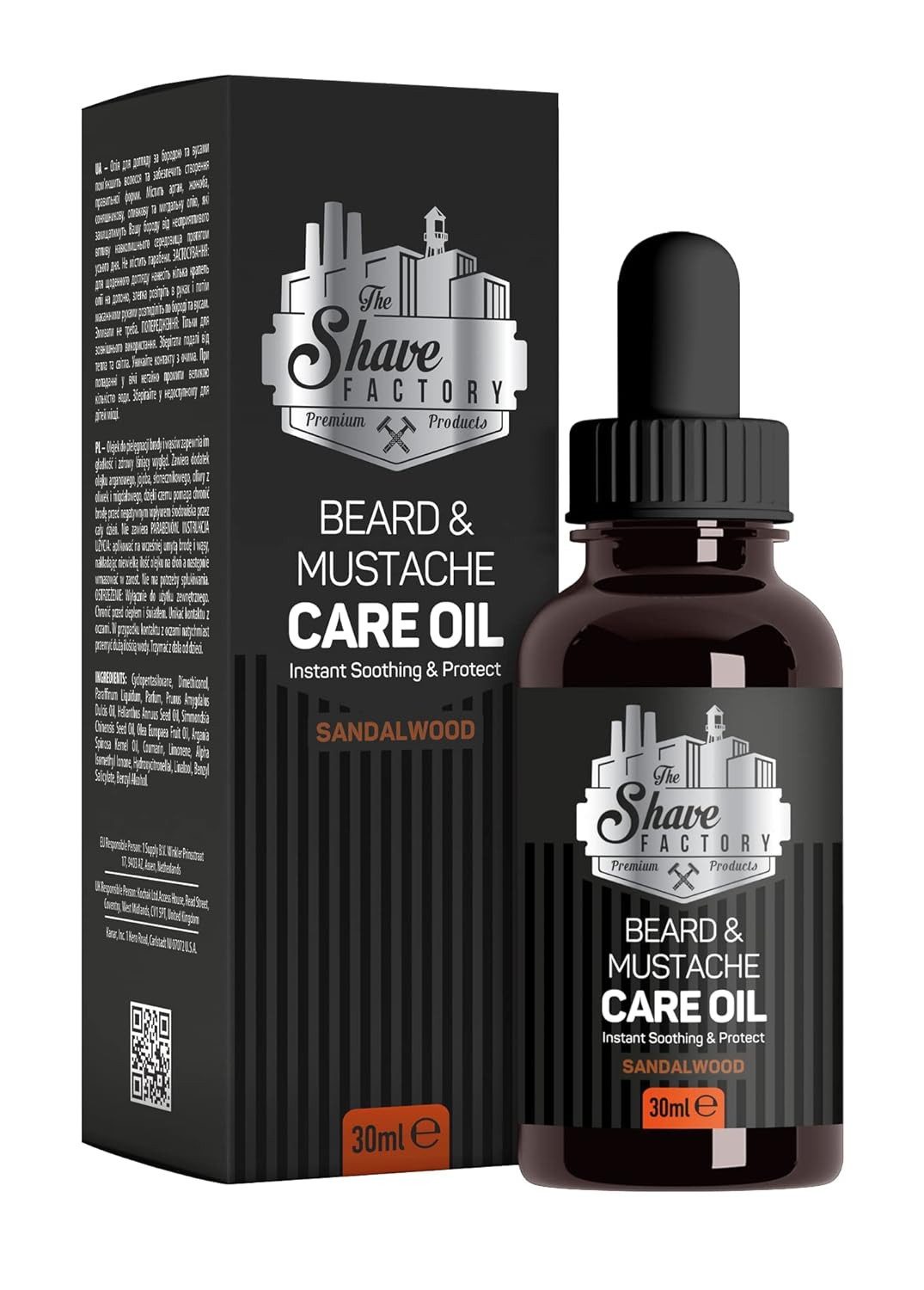 The Shave Factory Bartöl The Shave Factory pflegendes Bartöl 30 ml