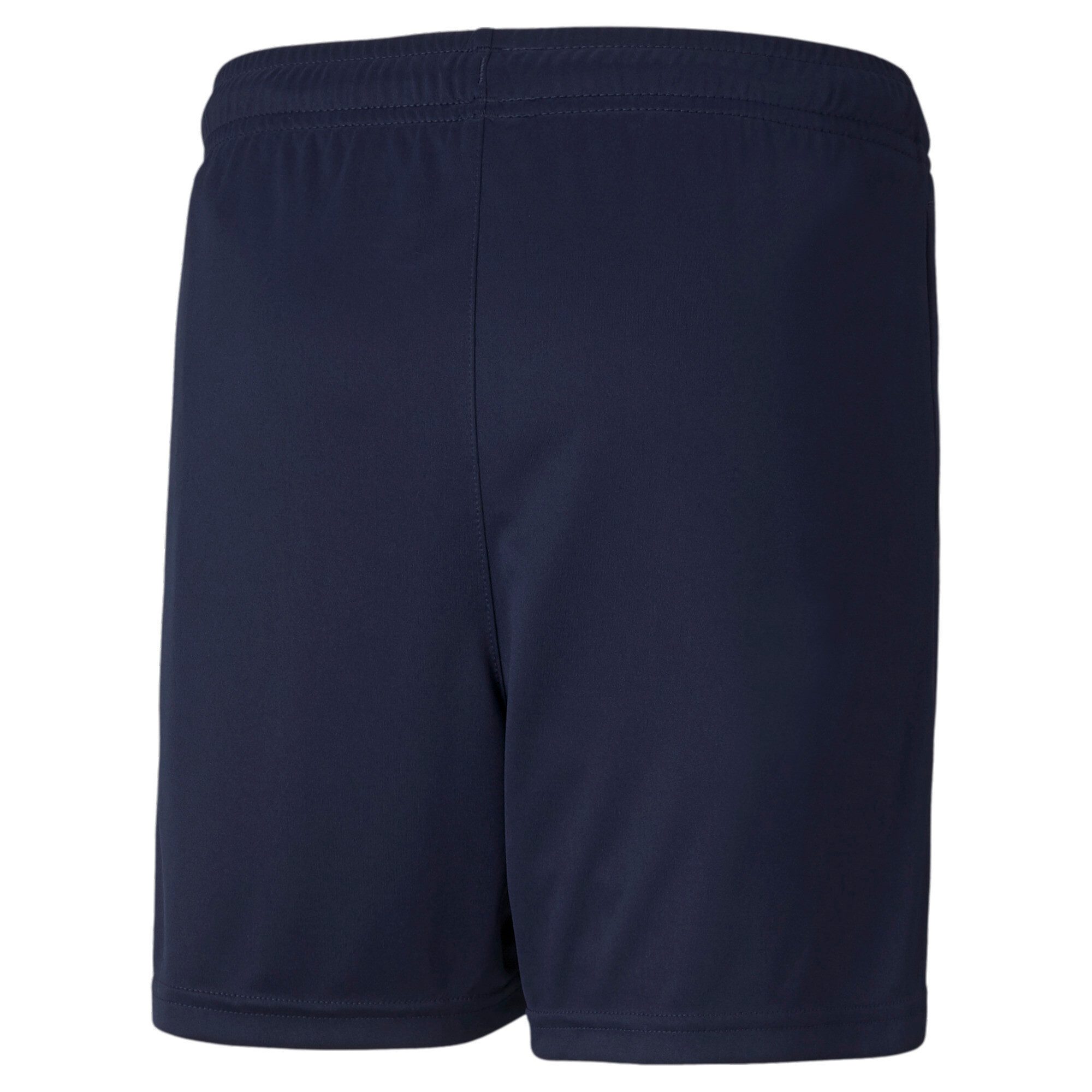PUMA Trainingsshorts TEAMRISE TRAINING SHORTS JR aus Interlock-Material, mit Reißverschluss, kniebedeckender Schnitt