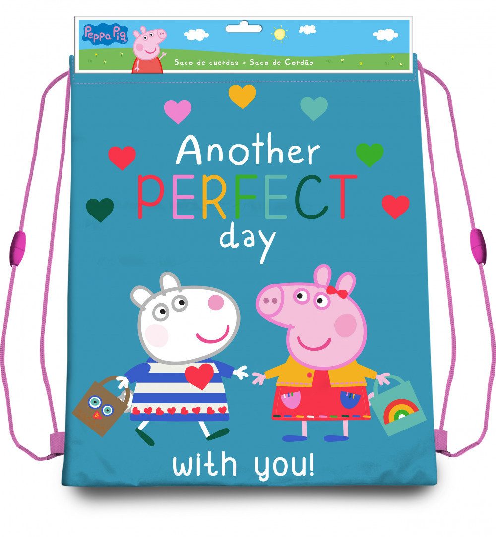 Peppa Pig Kinderrucksack Peppa Wutz Sporttasche Turnbeutel 40 cm (1-tlg)