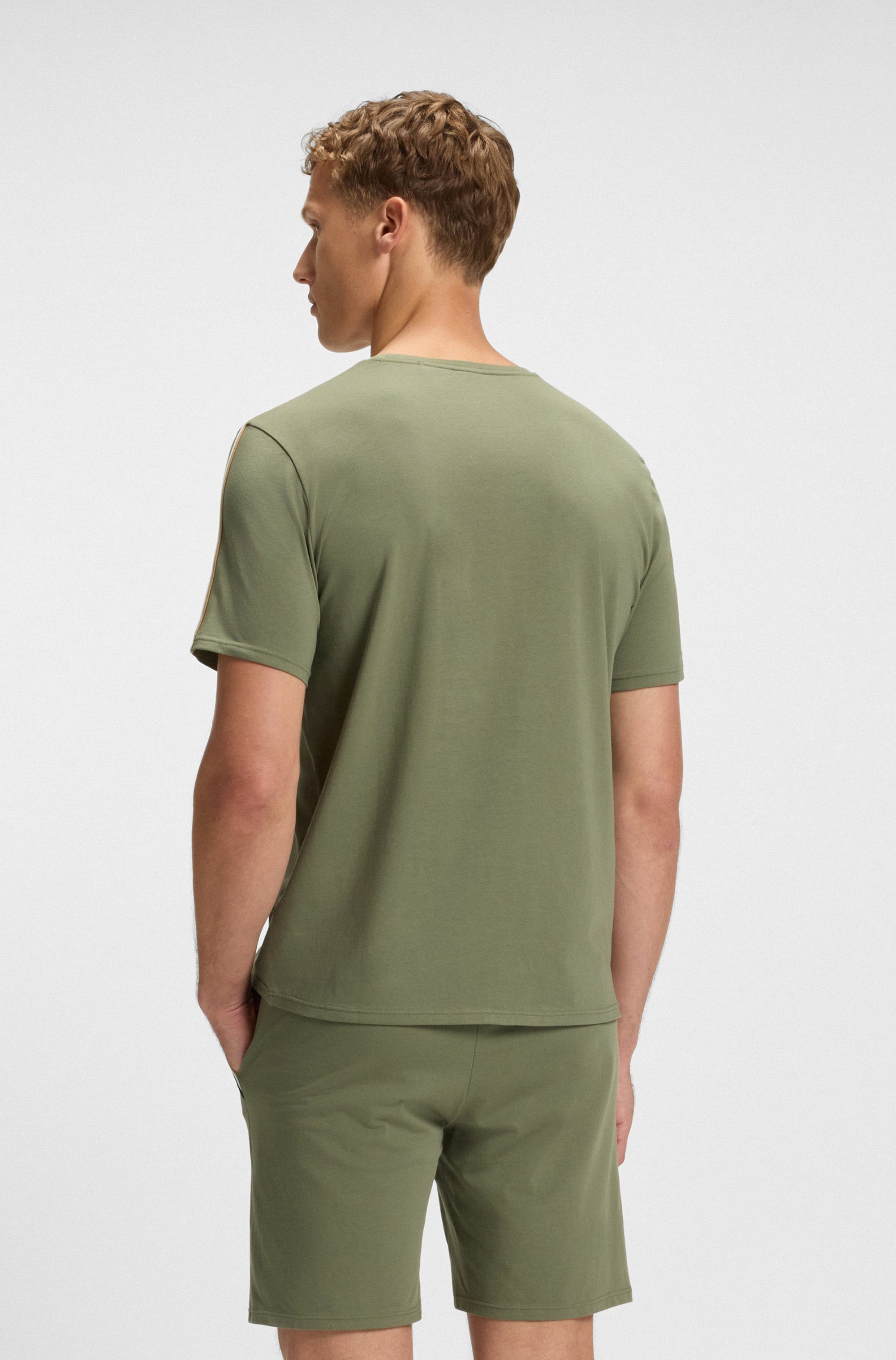 BOSS T-Shirt Unique aus elastischer Baumwolle günstig online kaufen