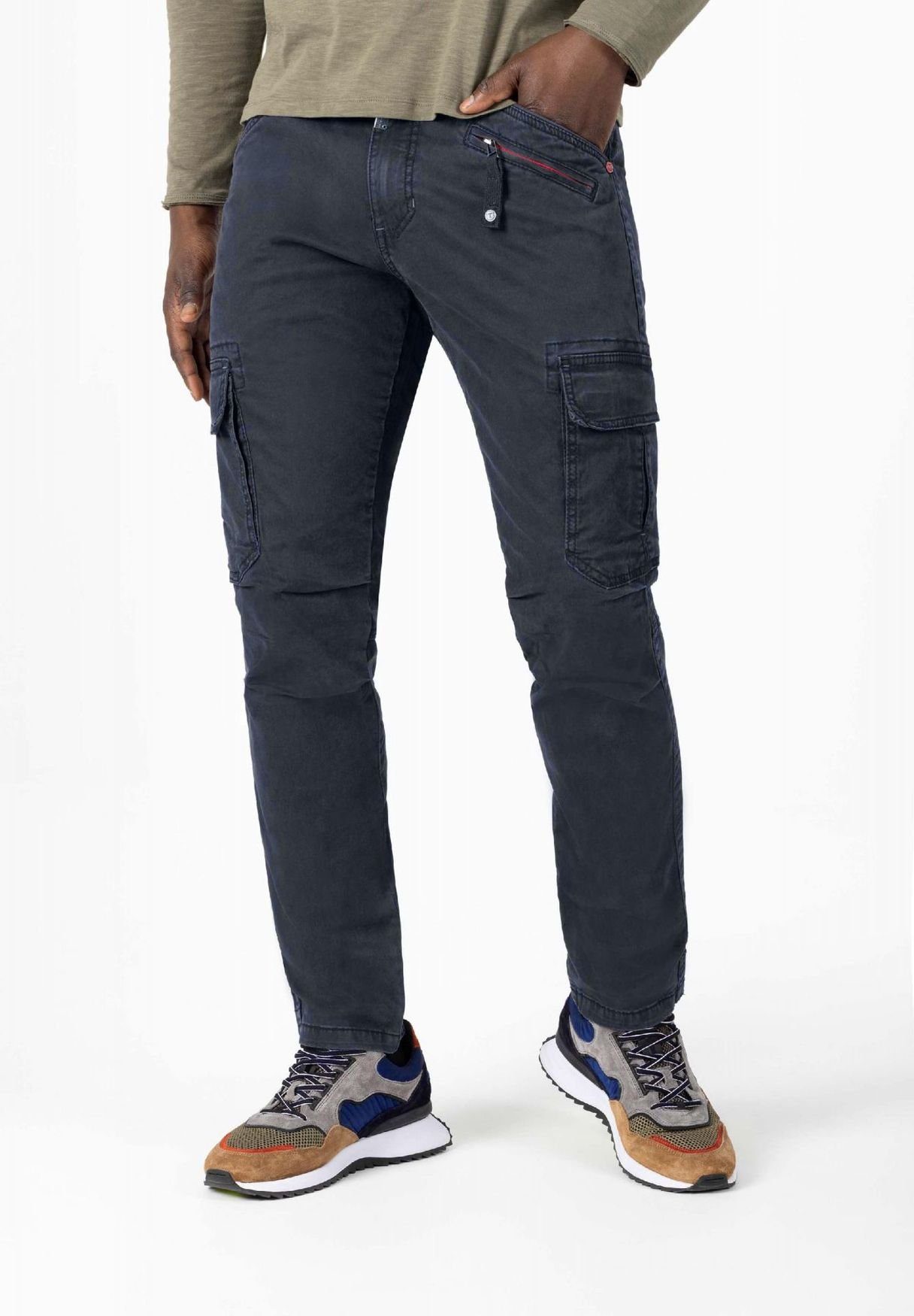 in BenTZ Cargohose Regular Stretch Fit Regular 5180 Blau Hose Jeans Cargo TIMEZONE Denim