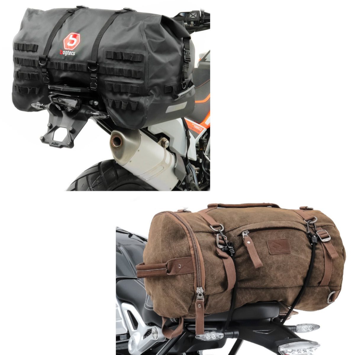 Bagtecs Reisetasche Set Hecktasche + Hecktasche S6