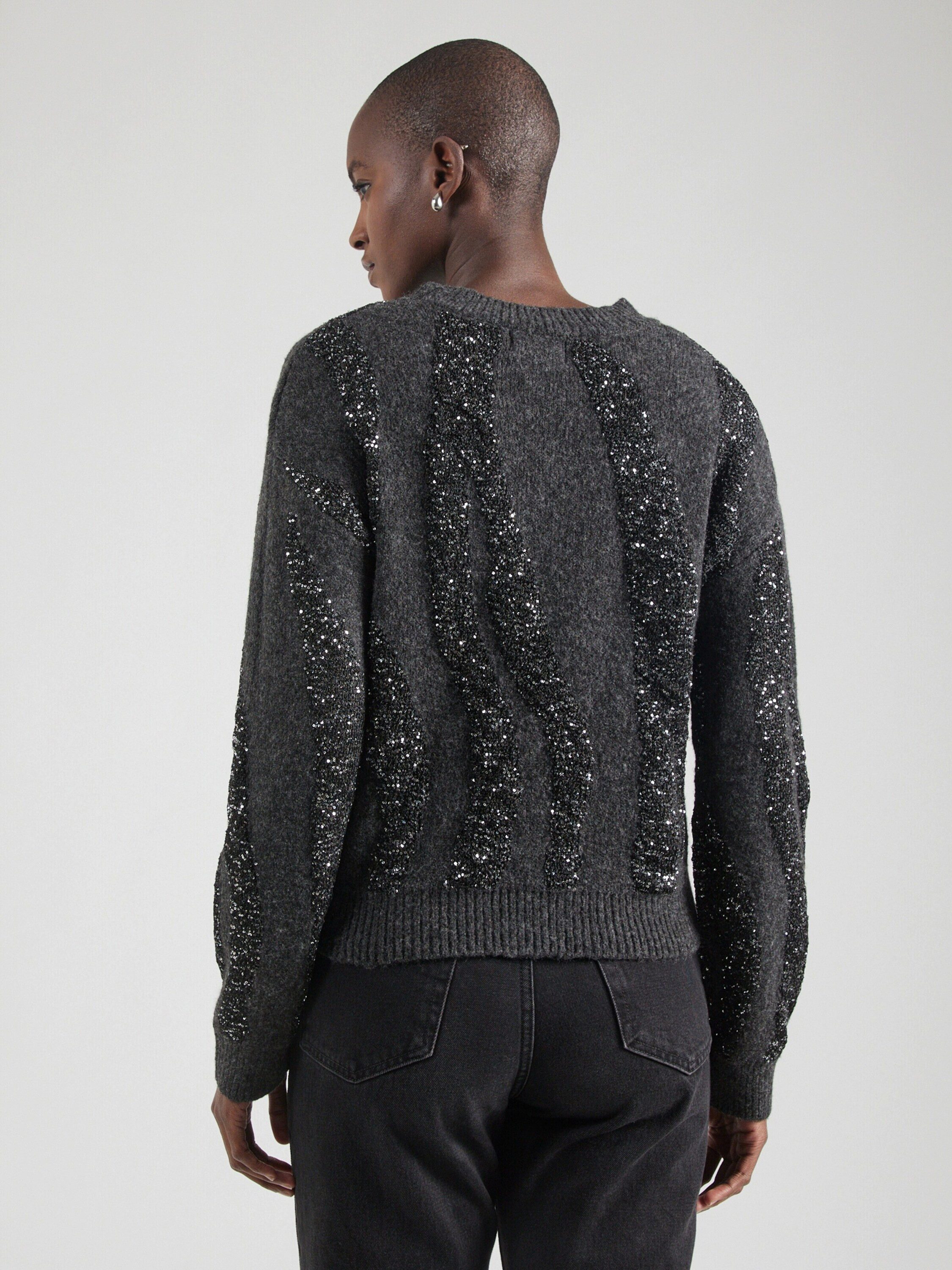 pieces Rundhalspullover PCRADA (1-tlg) Ziersteine günstig online kaufen