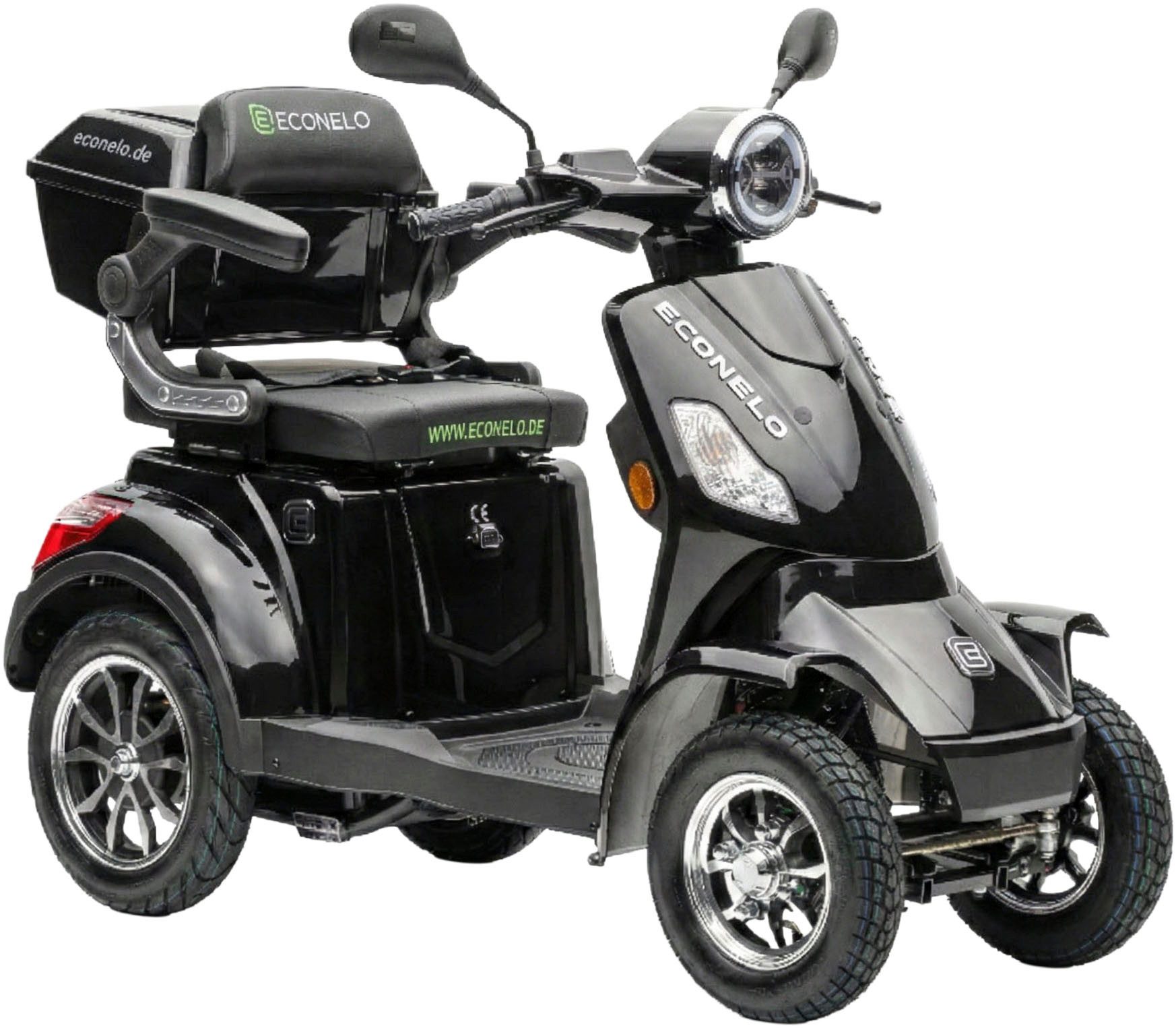 ECONELO Elektromobil Seniorenmobil P4000, Blei-Akku, 25 km/h, 1000 Watt, 1000 W, 25 km/h
