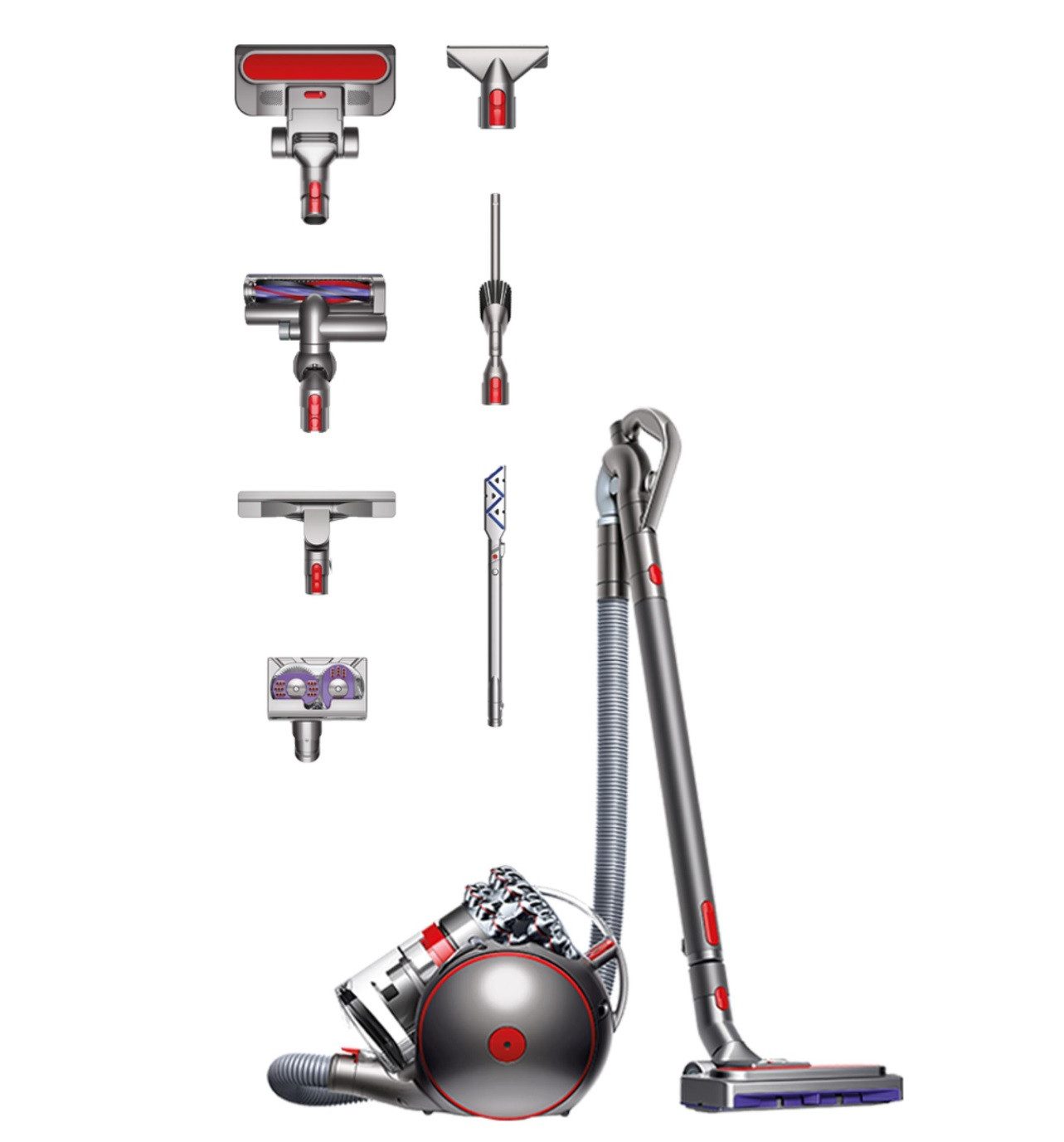 DYSON Bodenstaubsauger Big Ball Absolute 2, Beutellos, Bodenstaubsauger ohne Beutel Handstaubsauger