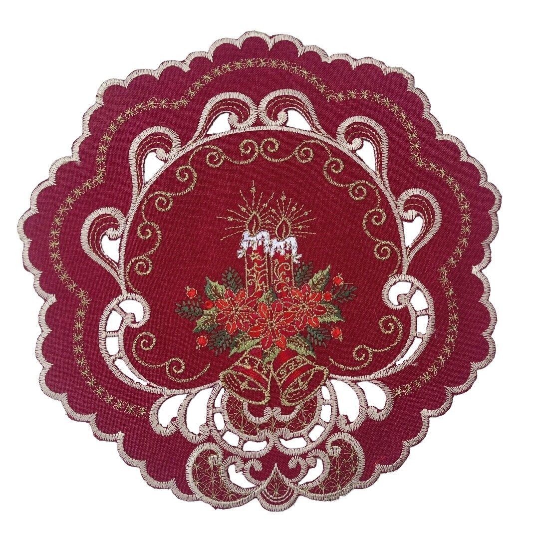 Westernlifestyle Tischdecke Rot- Goldener Traum Weihnachtsdecke Tischläufer günstig online kaufen