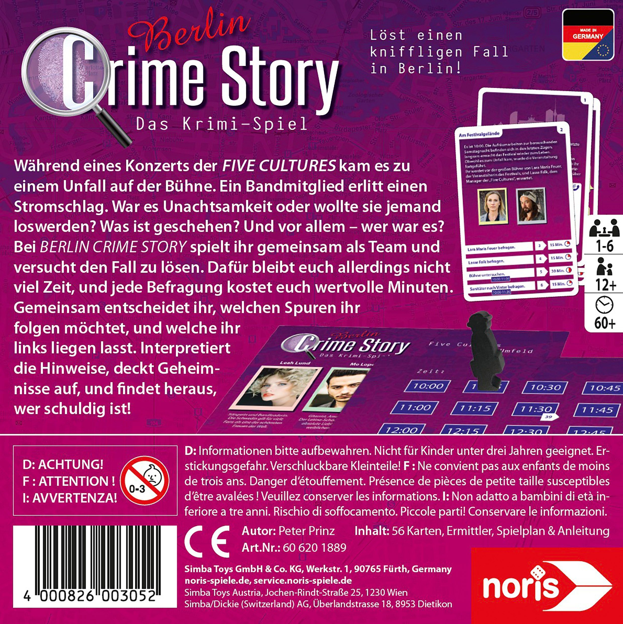 Noris Spiel, Crime Story - Made Germany in Berlin