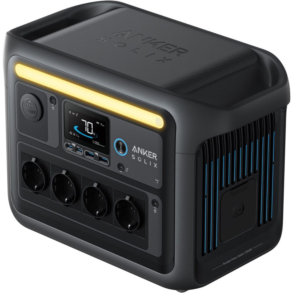 Anker Stromgenerator SOLIX C1000X 1056 Wh - Powerstation - schwarz