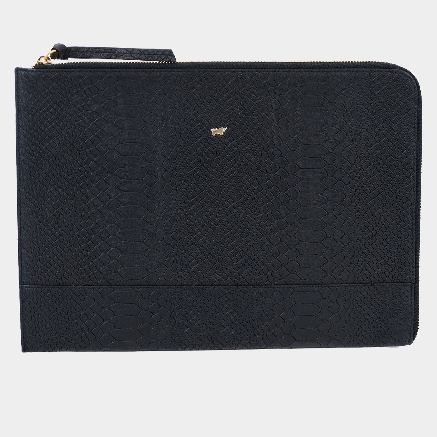 Braun Büffel Laptoptasche Laptophülle schwarz