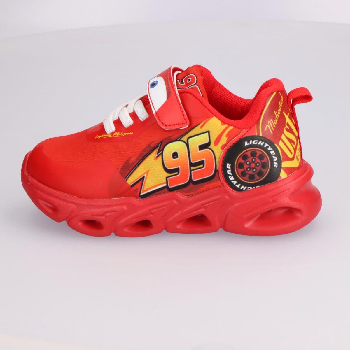 Disney Cars Kinder LED Licht leichte Freizeitschuhe für Schule Spielplatz Sneaker (Set)