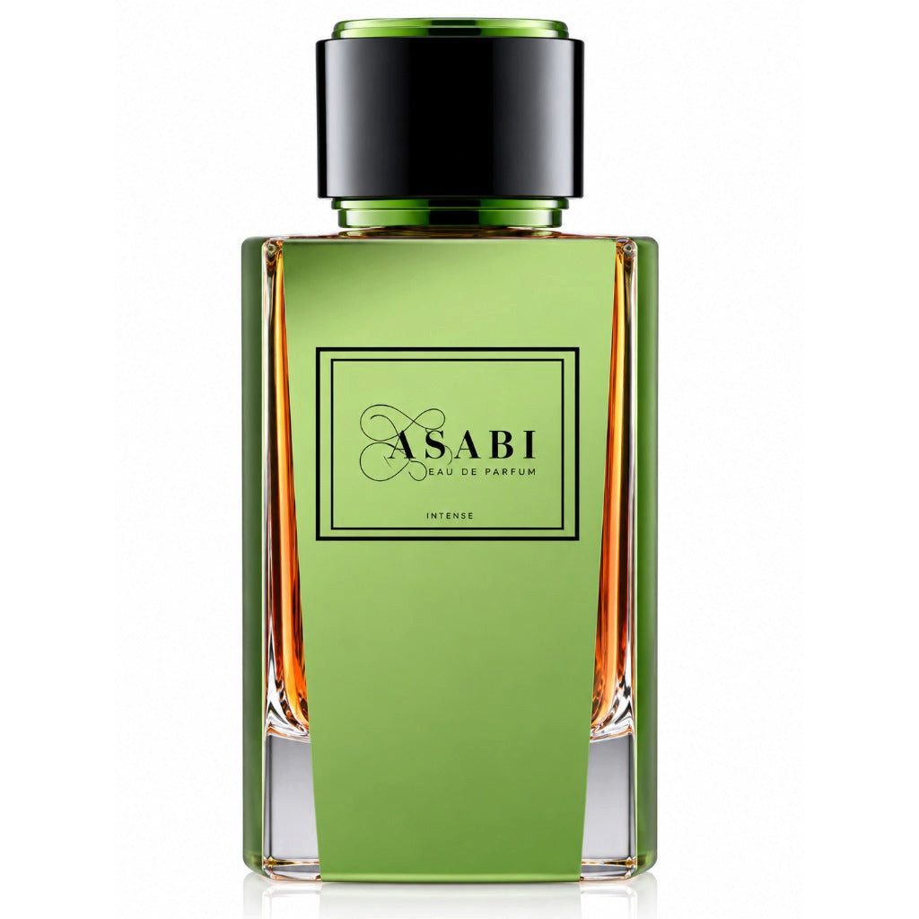 Asabi Duft-Set Intense EDP – Aromatisch Warm + Parfümzerstäuber (leer)