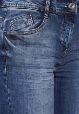 Cecil Slim-fit-Jeans aus Baumwolle mit Stretchanteil