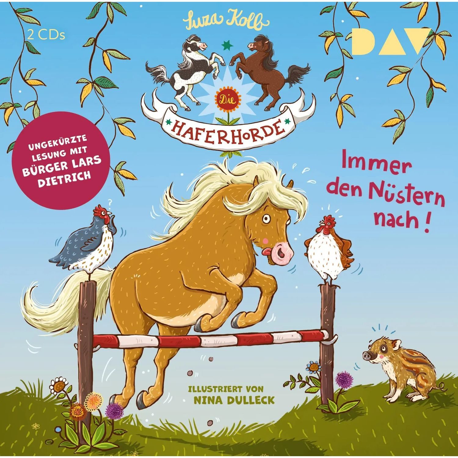 Der Audio Verlag Hörspiel Die Haferhorde 03: Immer den Nüstern nach!