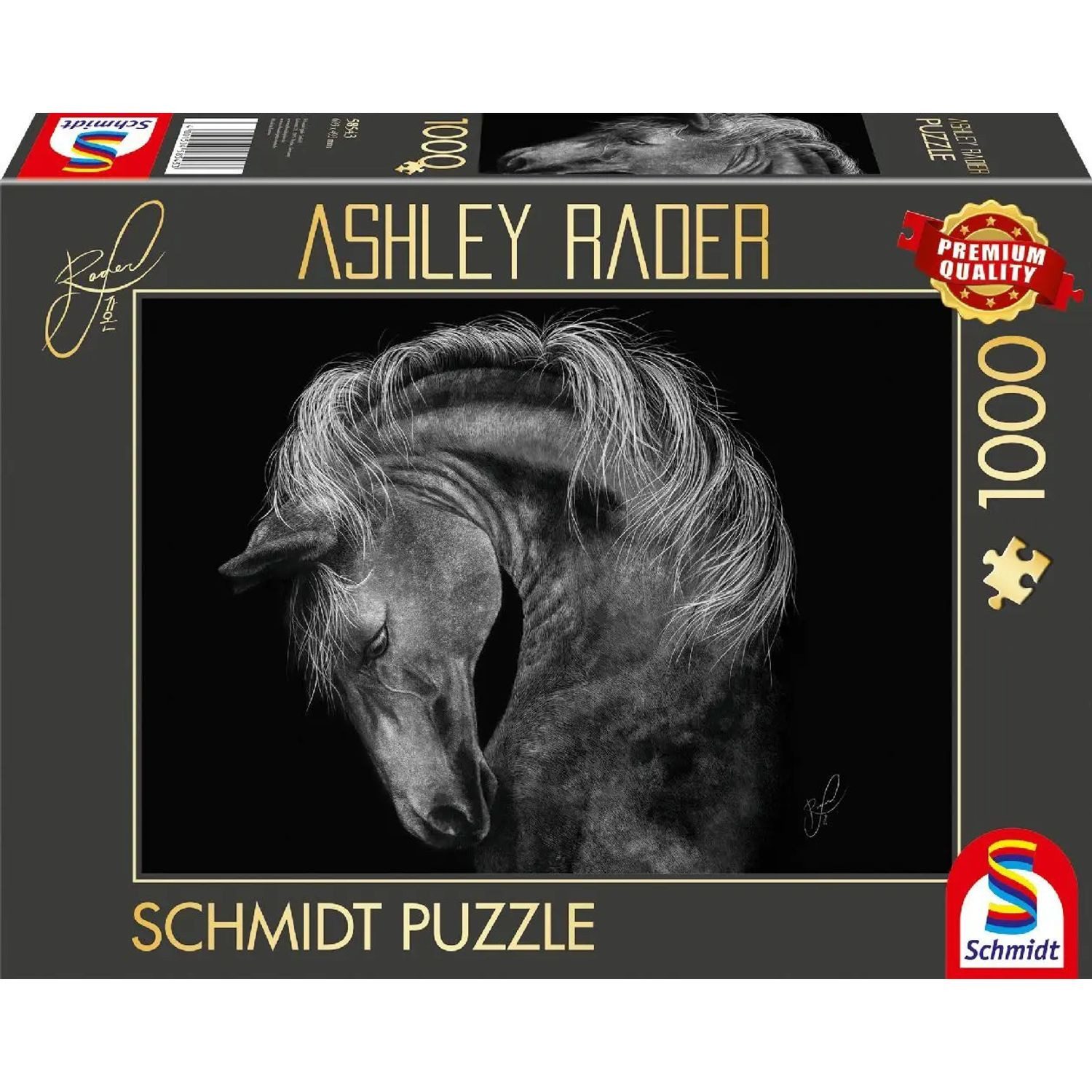 Schmidt Spiele Puzzle Power, Pferd, Im Zeichen der Stärke, 1000 Puzzleteile