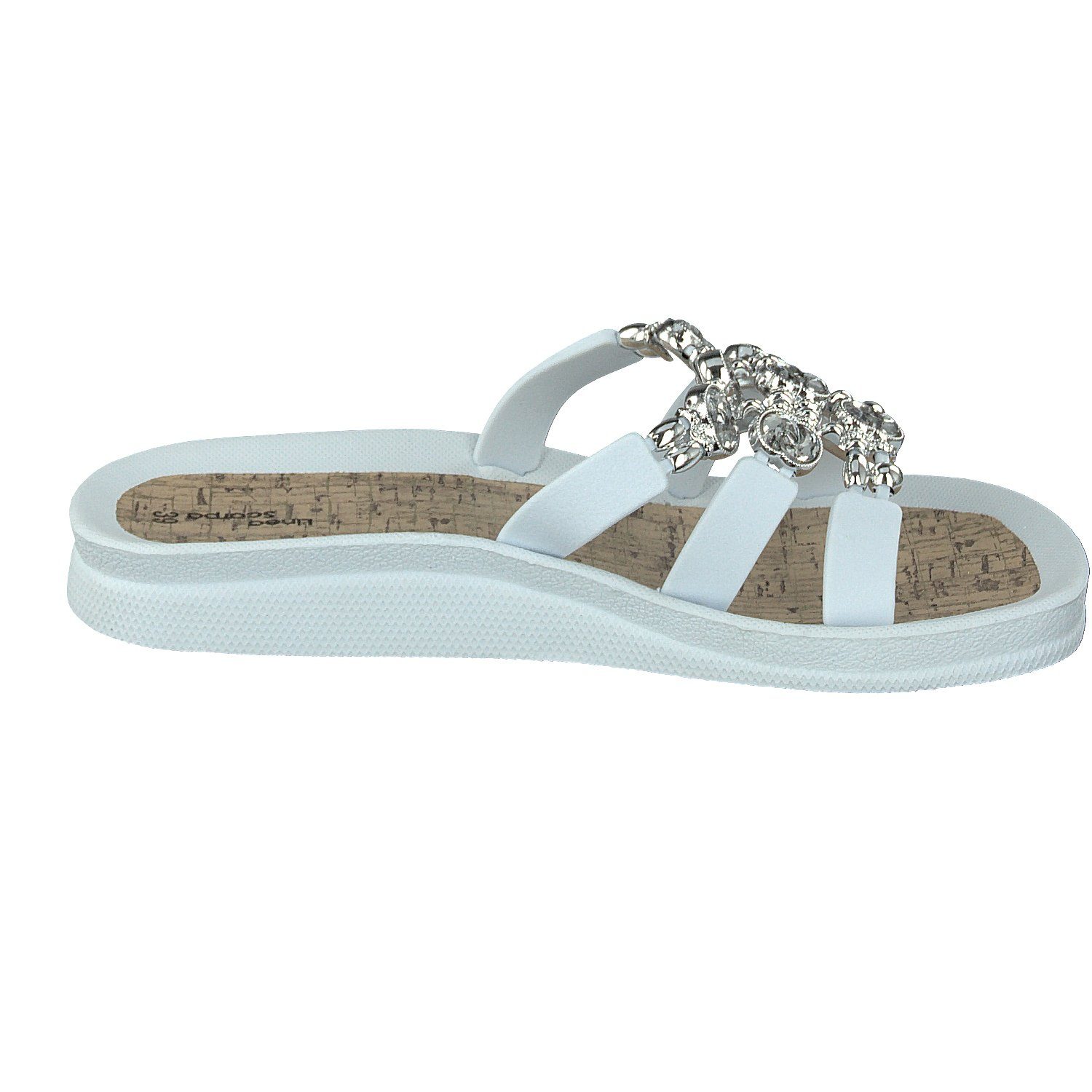 Linea Scarpa Linea Scarpa Pantolette Santos Badeschuh Damen Schlappen