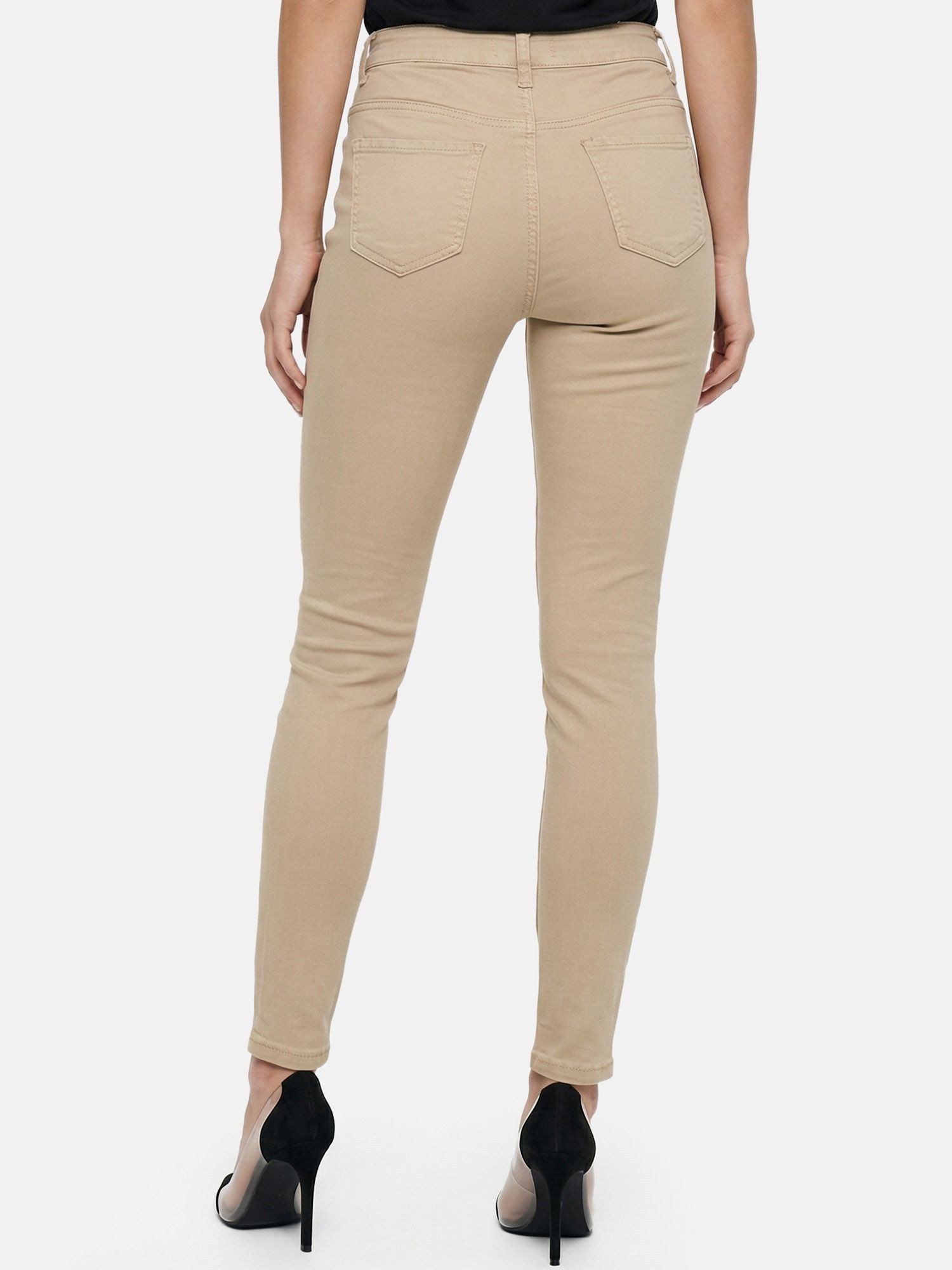Tazzio High-waist-Jeans F138 Damen Skinny Fit Jeanshose