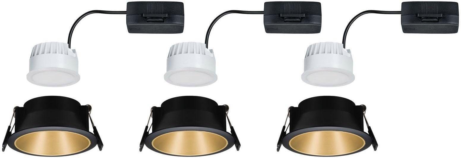 Paulmann LED Einbauleuchte 3-Stufen-dimmbar Dimmfunktion, Warmweiß, wechselbar, LED Cole