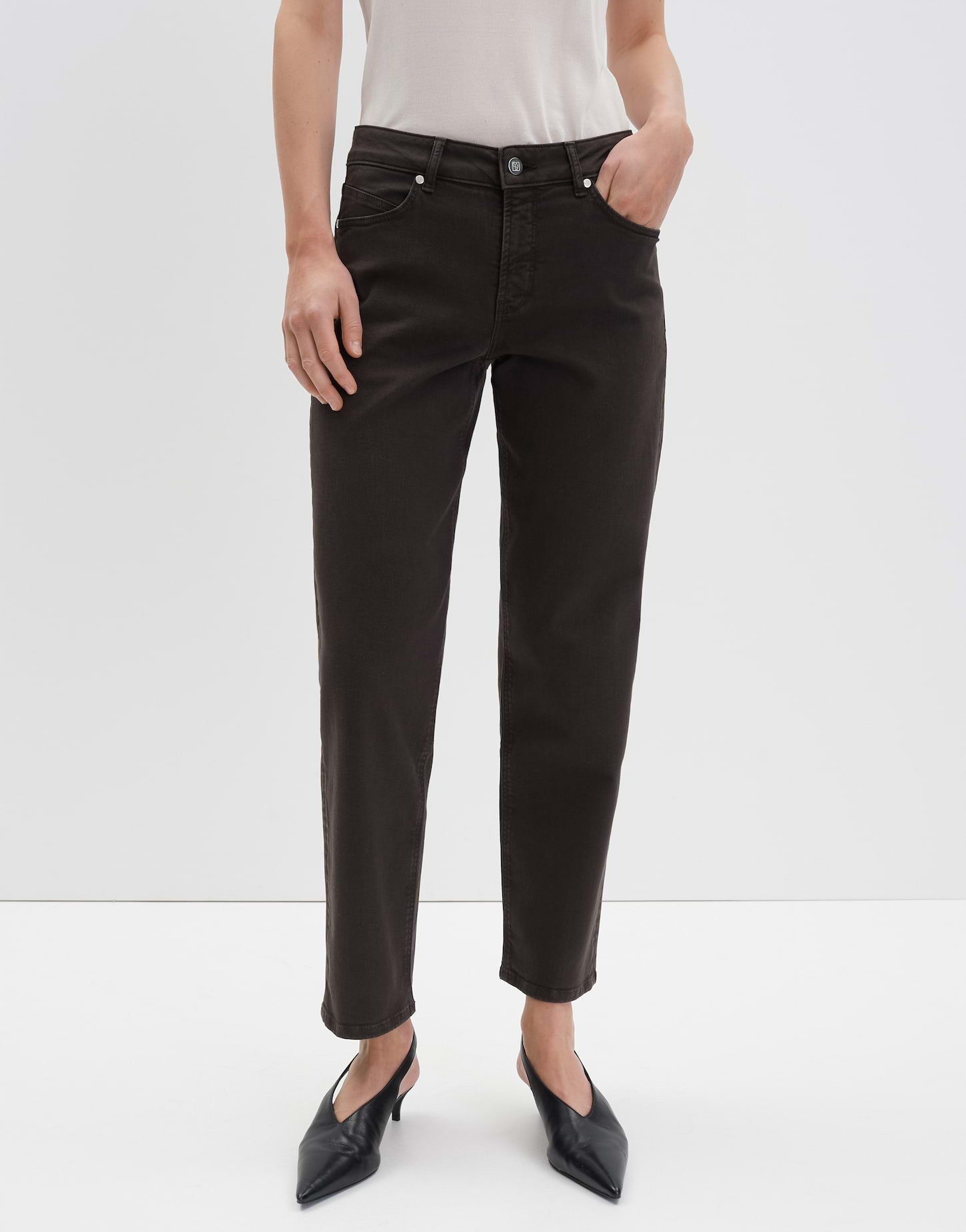 someday 5-Pocket-Jeans Carie straight Mid Rise, günstig online kaufen