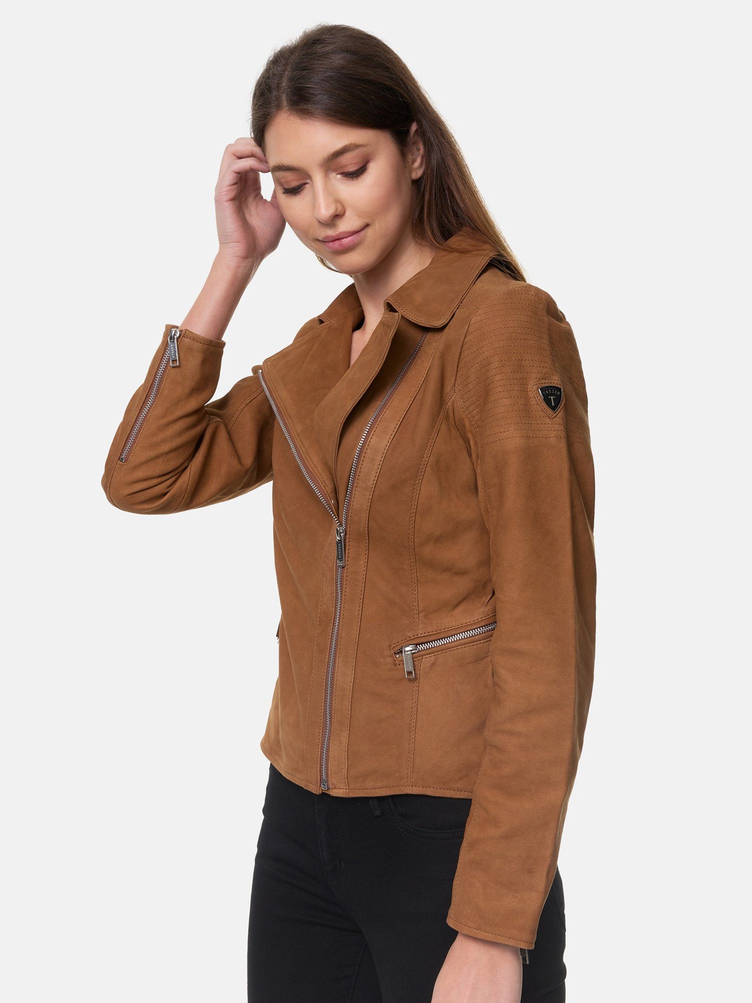 Tazzio Lederjacke F500 Damen Leder Jacke günstig online kaufen