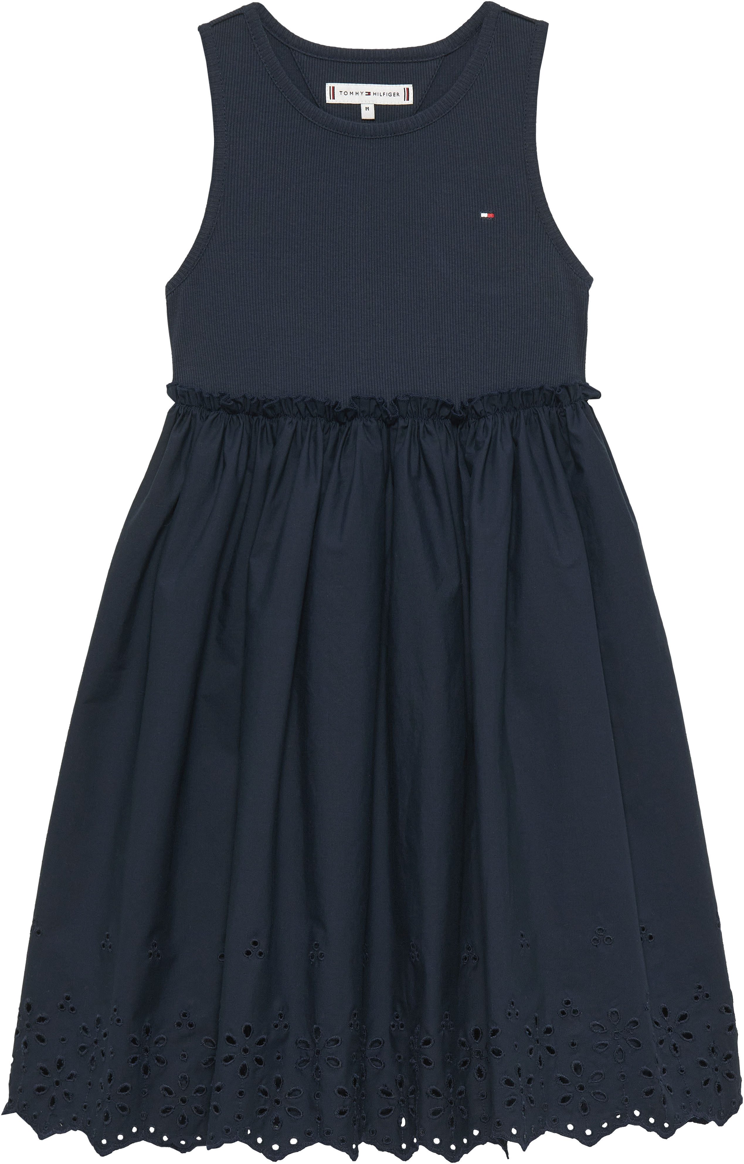 A-Linien-Kleid BRODERIE ANGLAISE COMBI DRESS