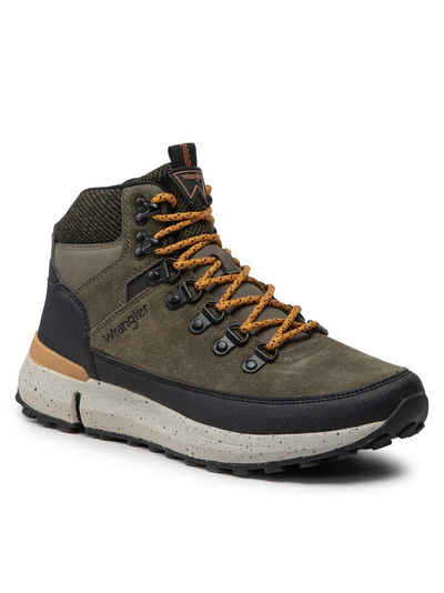 Wrangler Schnürschuhe Mounty Peak WM22152A Military 020 Schnürboots