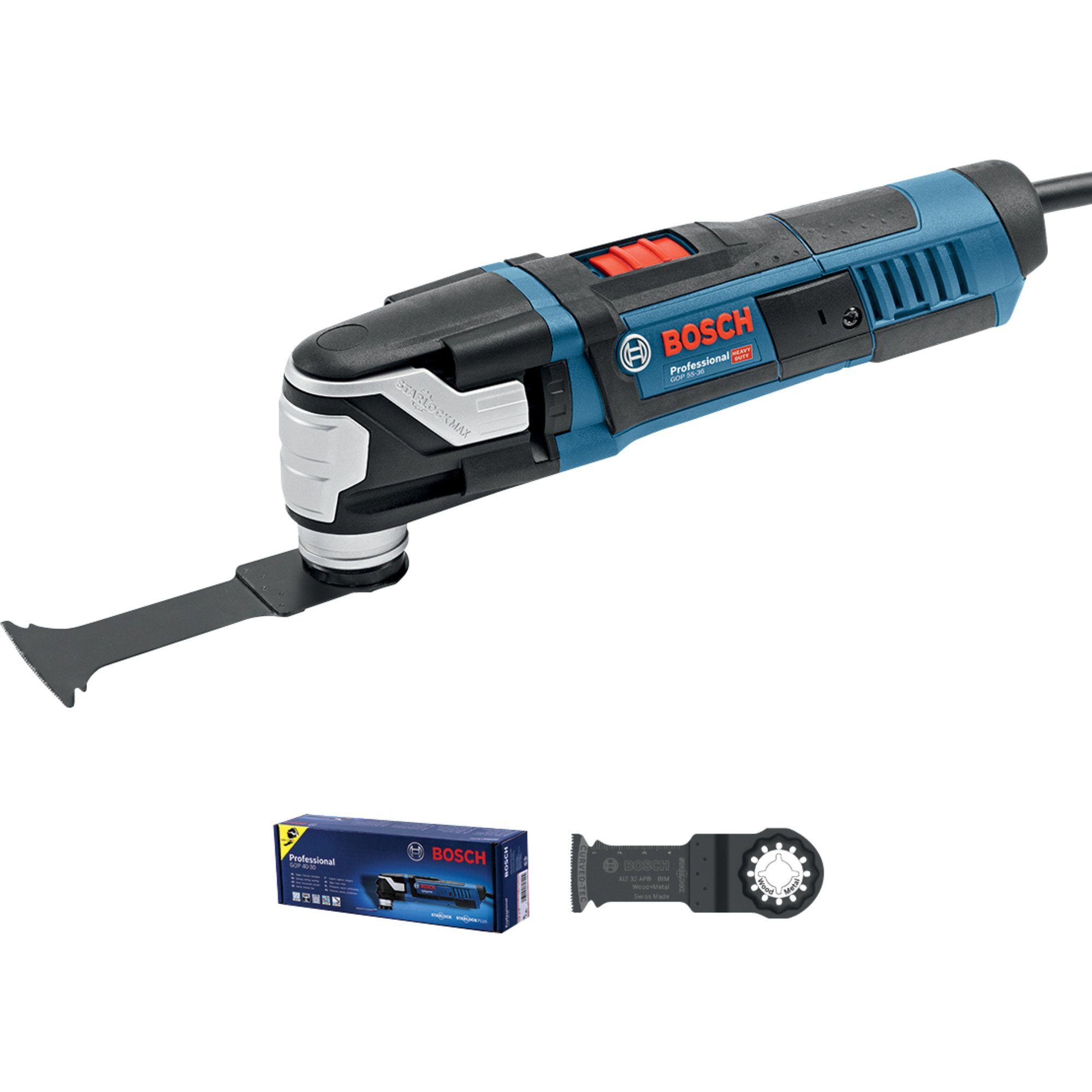 Bosch Professional Akku-Multifunktionswerkzeug Bosch Professional Multi-Cutter GOP 40-30, 400 Watt