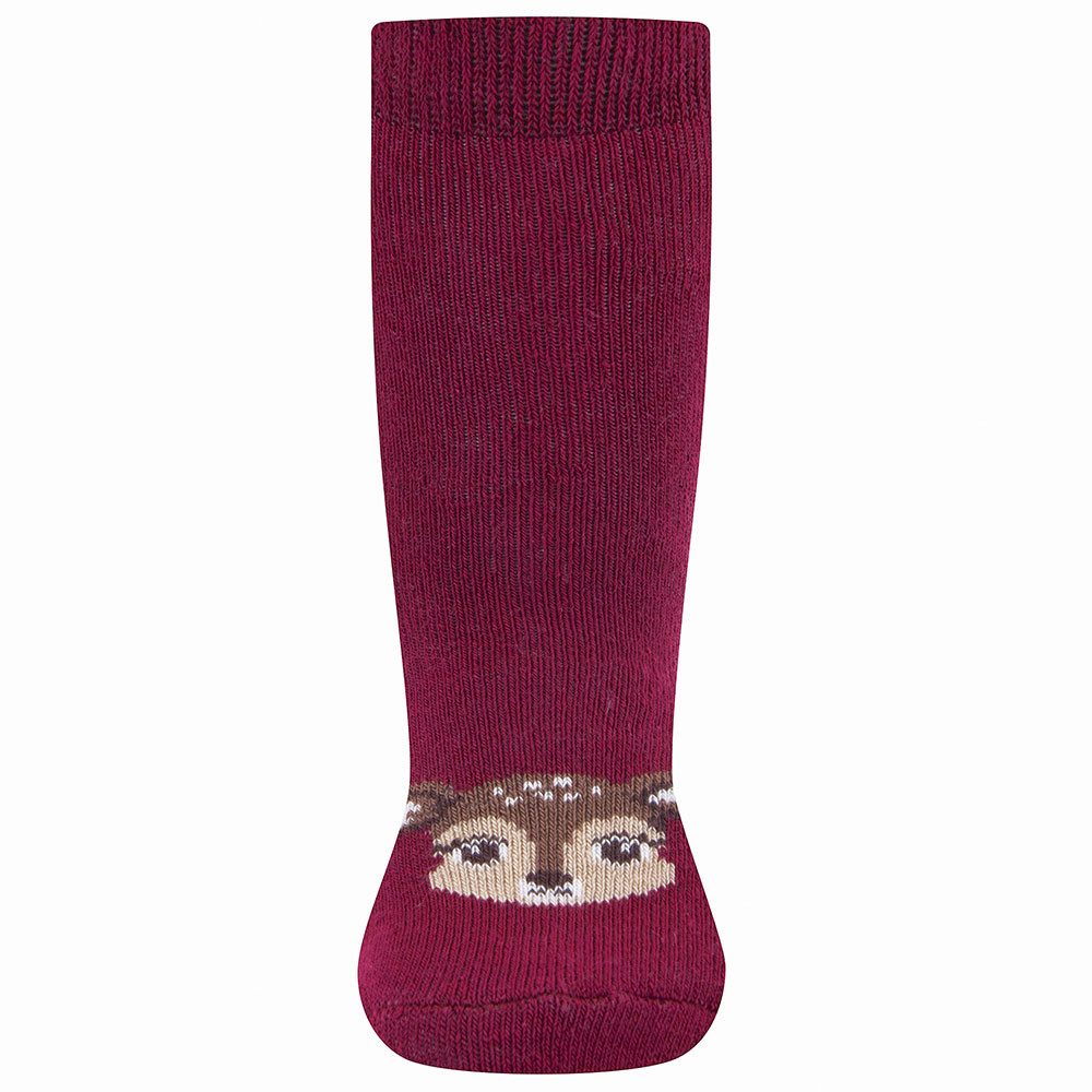 Ewers ABS-Socken Stoppersocken ABS 4er Pack Reh/Blumen (4-Paar) – Bild 4 von 5