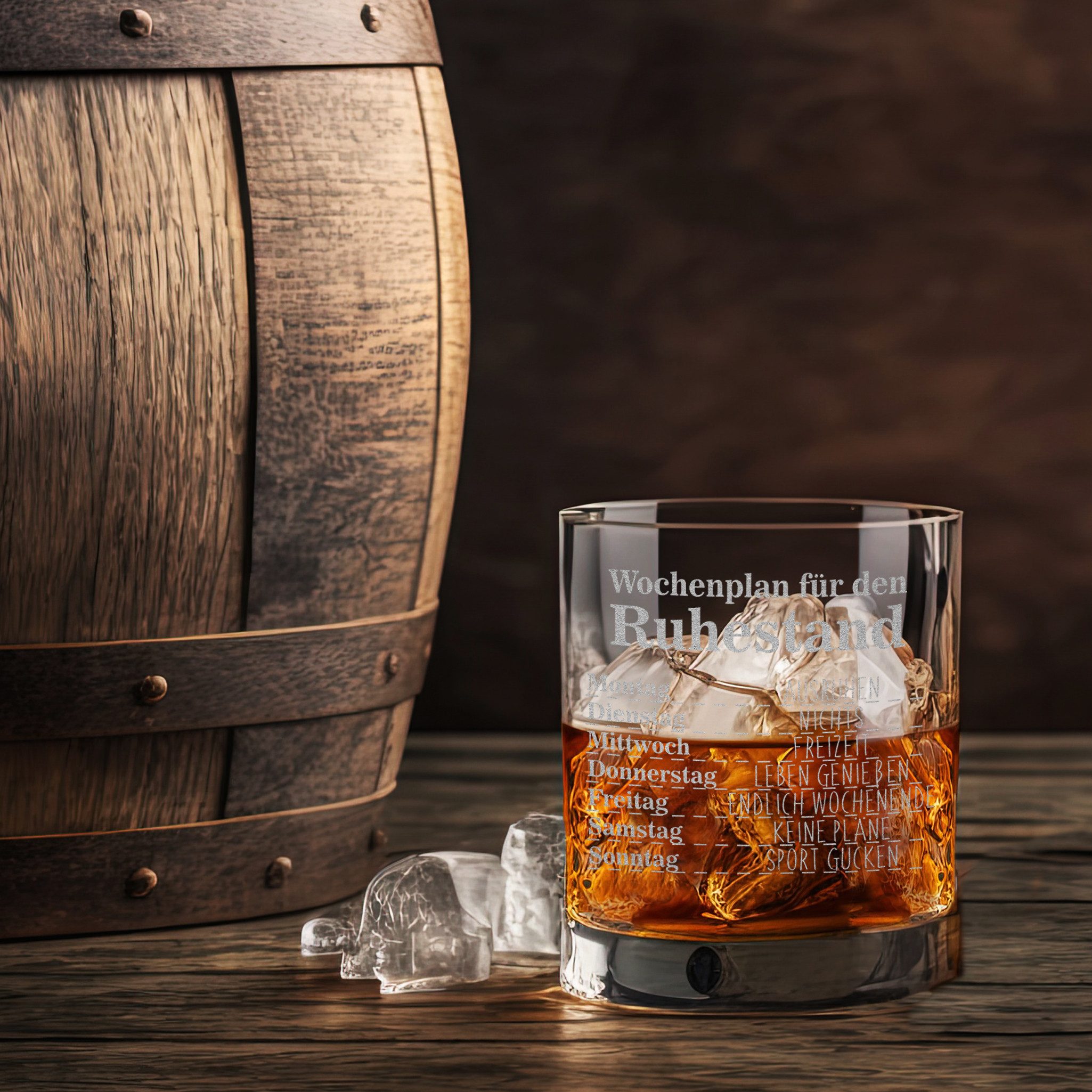Lasernauten Whiskyglas Glas mit Gravur zur Rente Ruhestand Whiskyglas Geschenk Pensionierung, mit Gravur – Bild 2 von 4