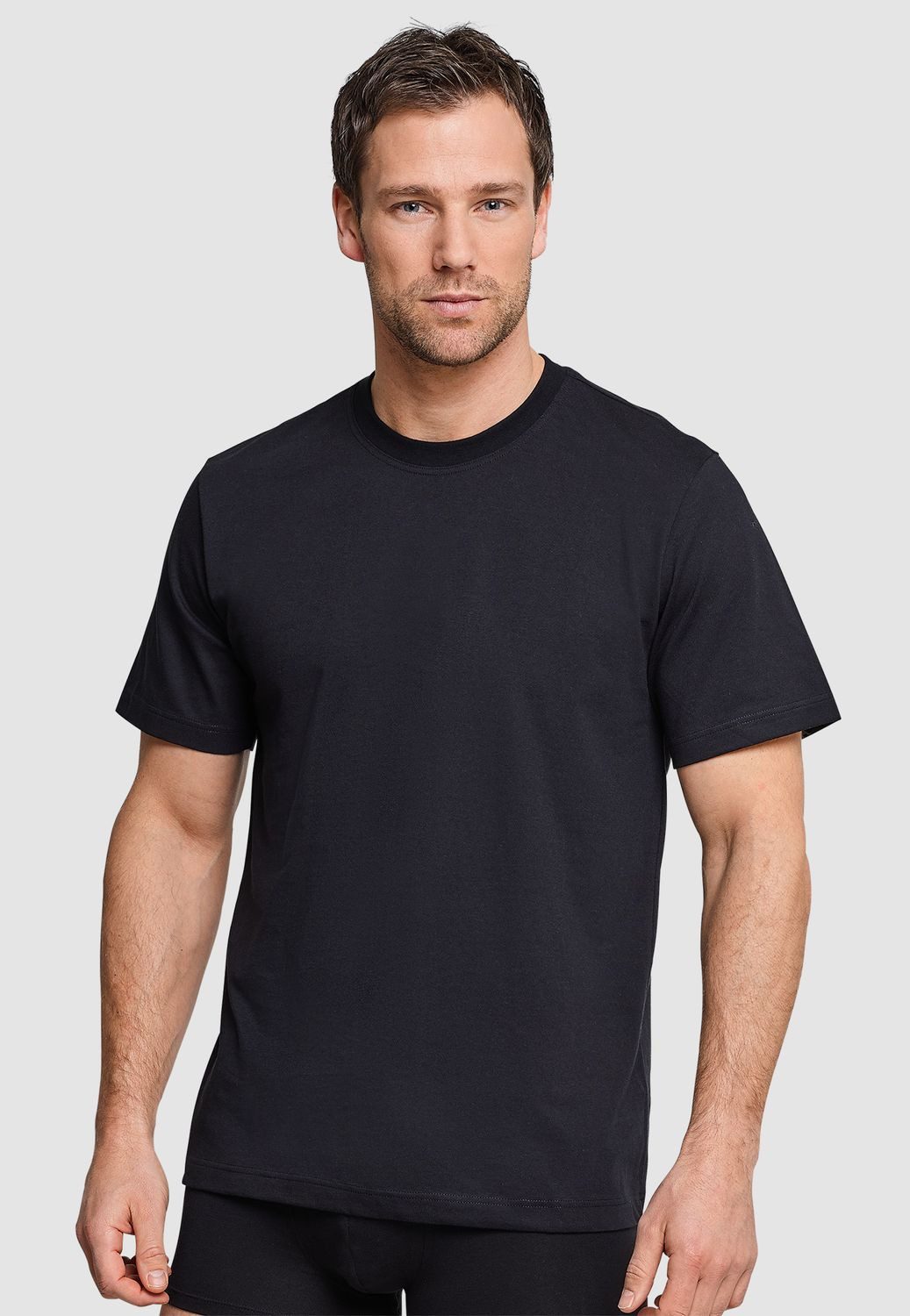 Schiesser T-Shirt Essentials mit Rundhals-Ausschnitt günstig online kaufen