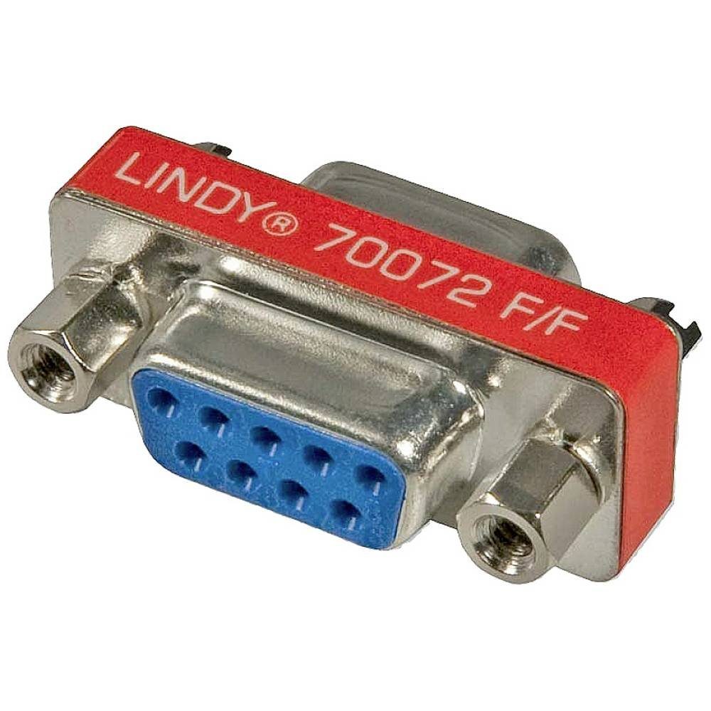 Mini-Adapter 9 pol. Sub-D-Kupplung an 9 pol. Computer-Adapter