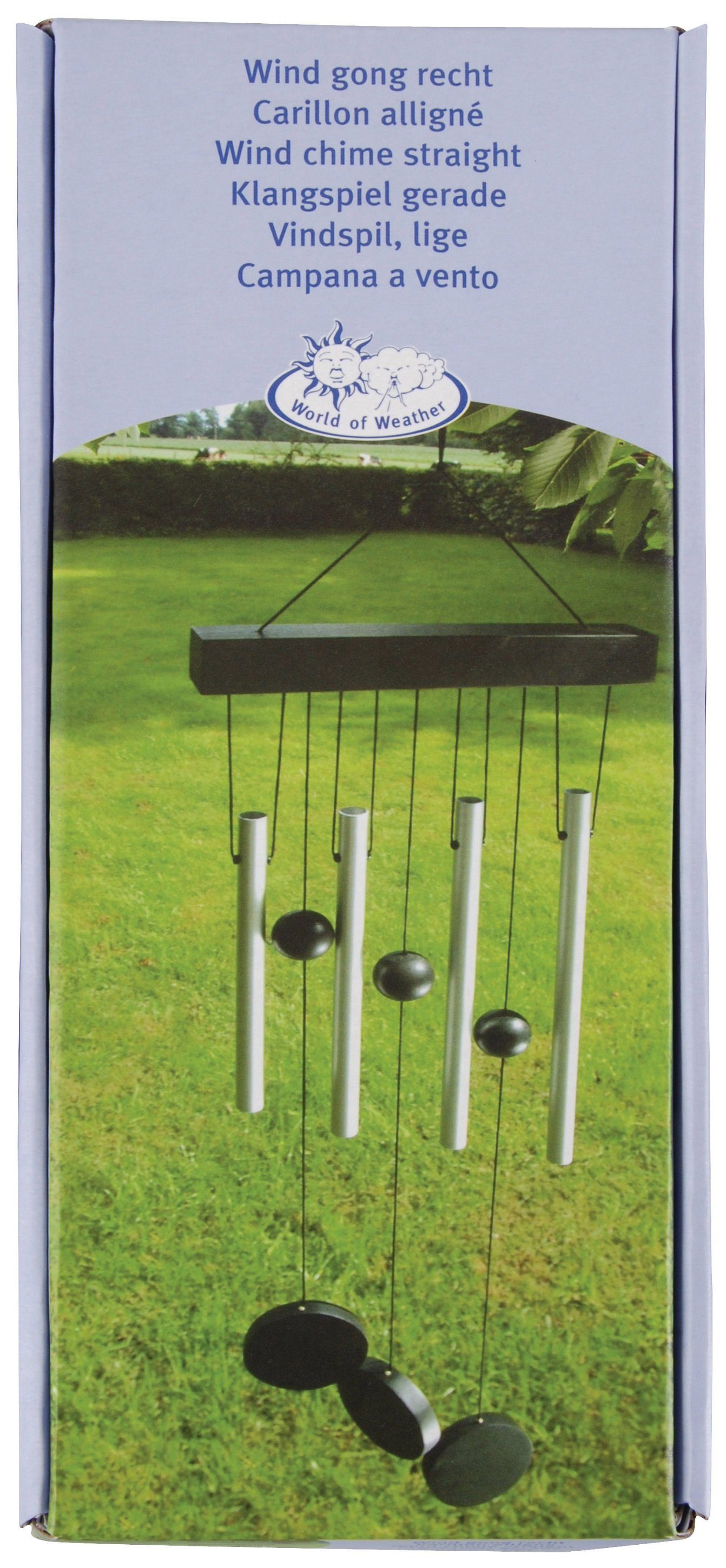 Esschert Haus design Glockenspiel esschert Windspiel (Windspiel) Garten Design Aluminium Klangspiel Windspiel -gerade-