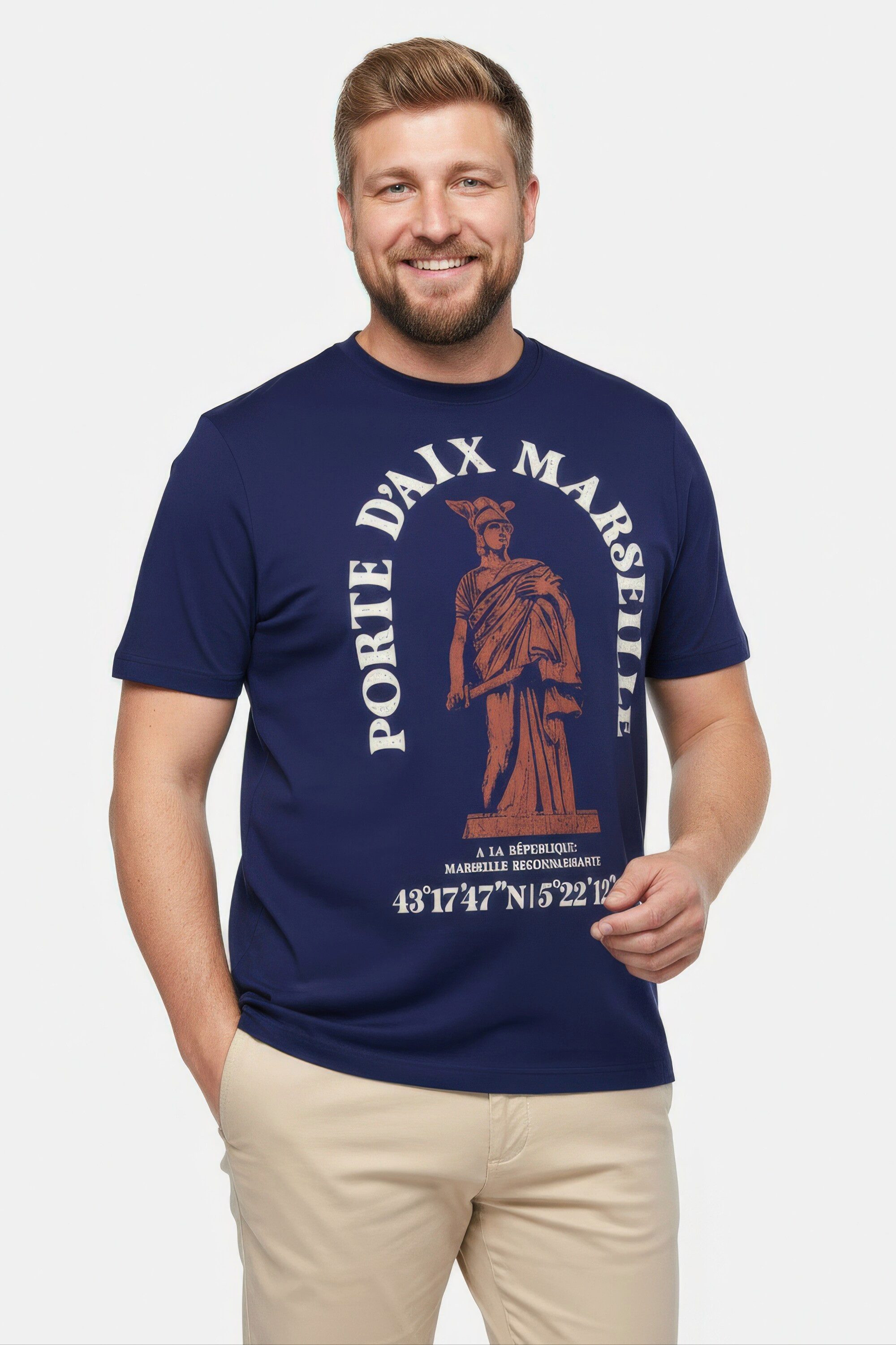 T-Shirt T-Shirt Print Halbarm Rundhals
