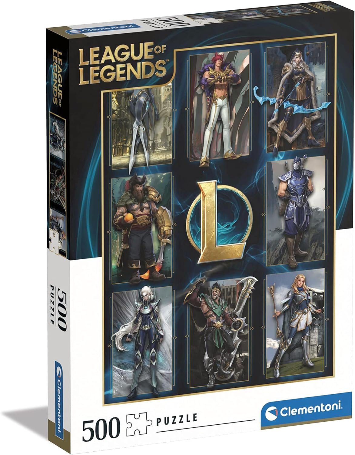Clementoni® Puzzle League of Legends, 500 Puzzleteile