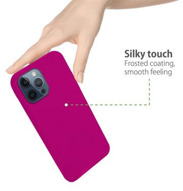 MyGadget Handyhülle Silikon Hülle für Apple iPhone 12 Pro Max, Schutzhülle robust TPU Case Silikonhülle Back Cover Slimcase Kratzfest