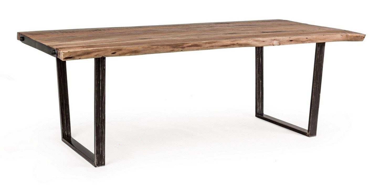 Esstisch Esstisch Tisch Tisch Elmer 220x77x100cm Natur24 Akazie