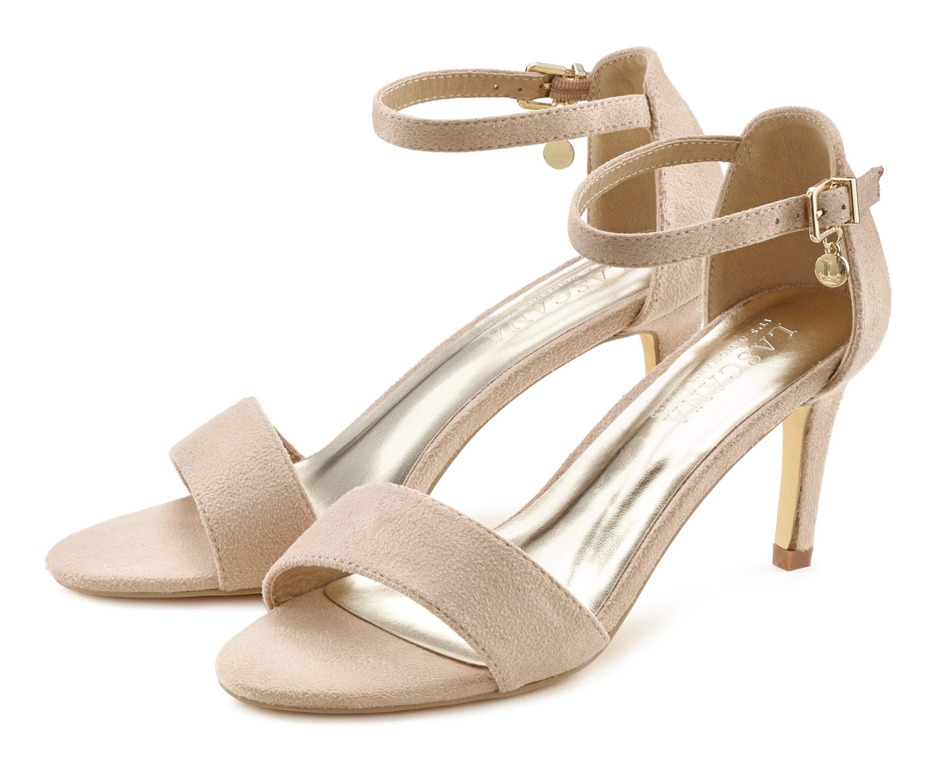 LASCANA Sommerschuh High-Heel-Sandalette Riemchensandalette, klassisch eleg günstig online kaufen