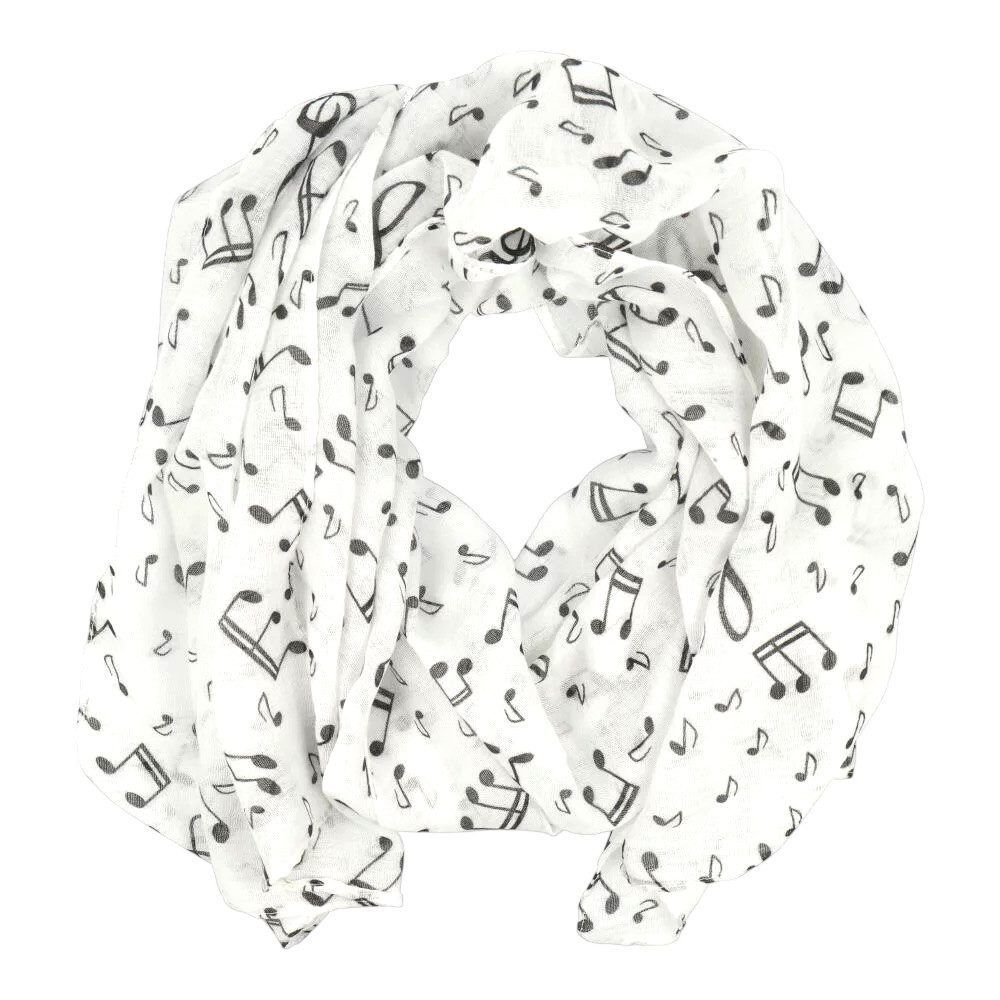 mugesh Schal Schal Notenmotive, für Musikerinnen und Musiker