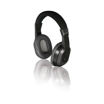 Thomson TV HiFi Kopfhörer Over Ear, Lautstärke regelbar, extra langes Kabel Over-Ear-Kopfhörer (Schwarz)