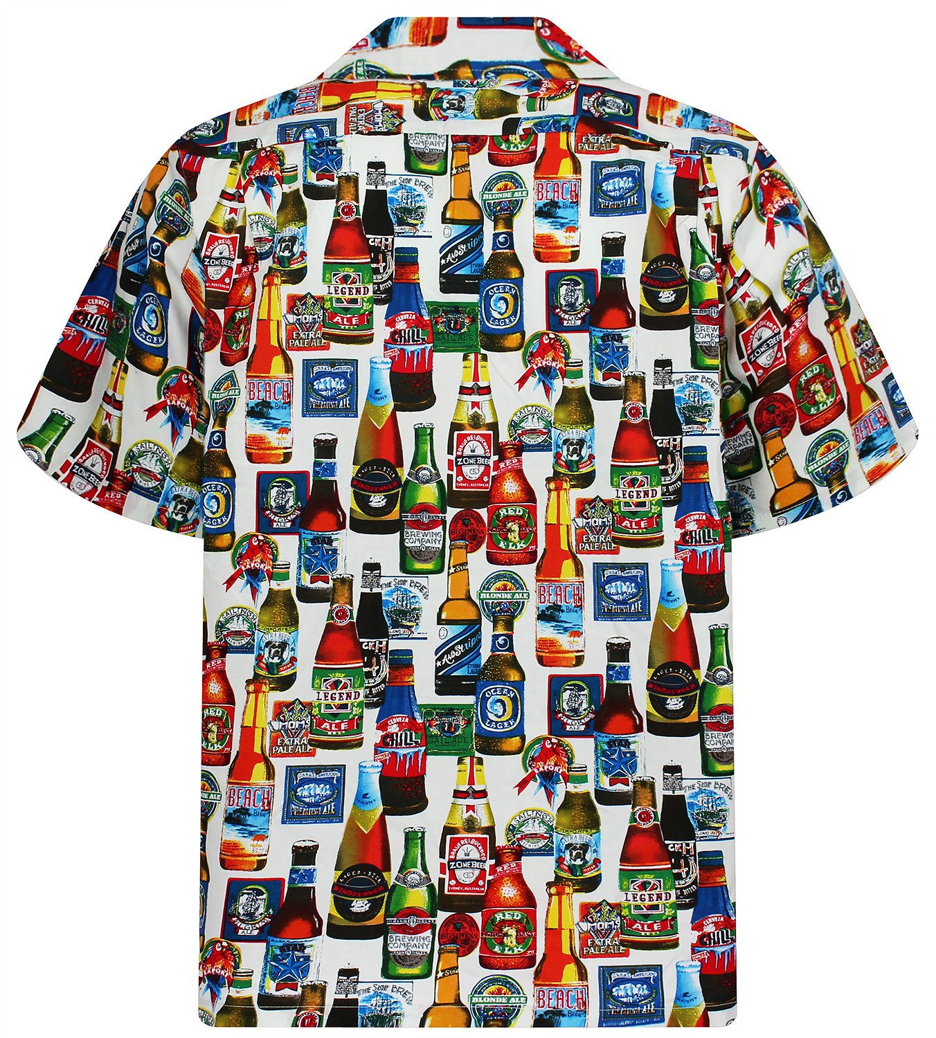 Pacific Legend Hawaiihemd Bierflaschen Original Hawaiihemd günstig online kaufen